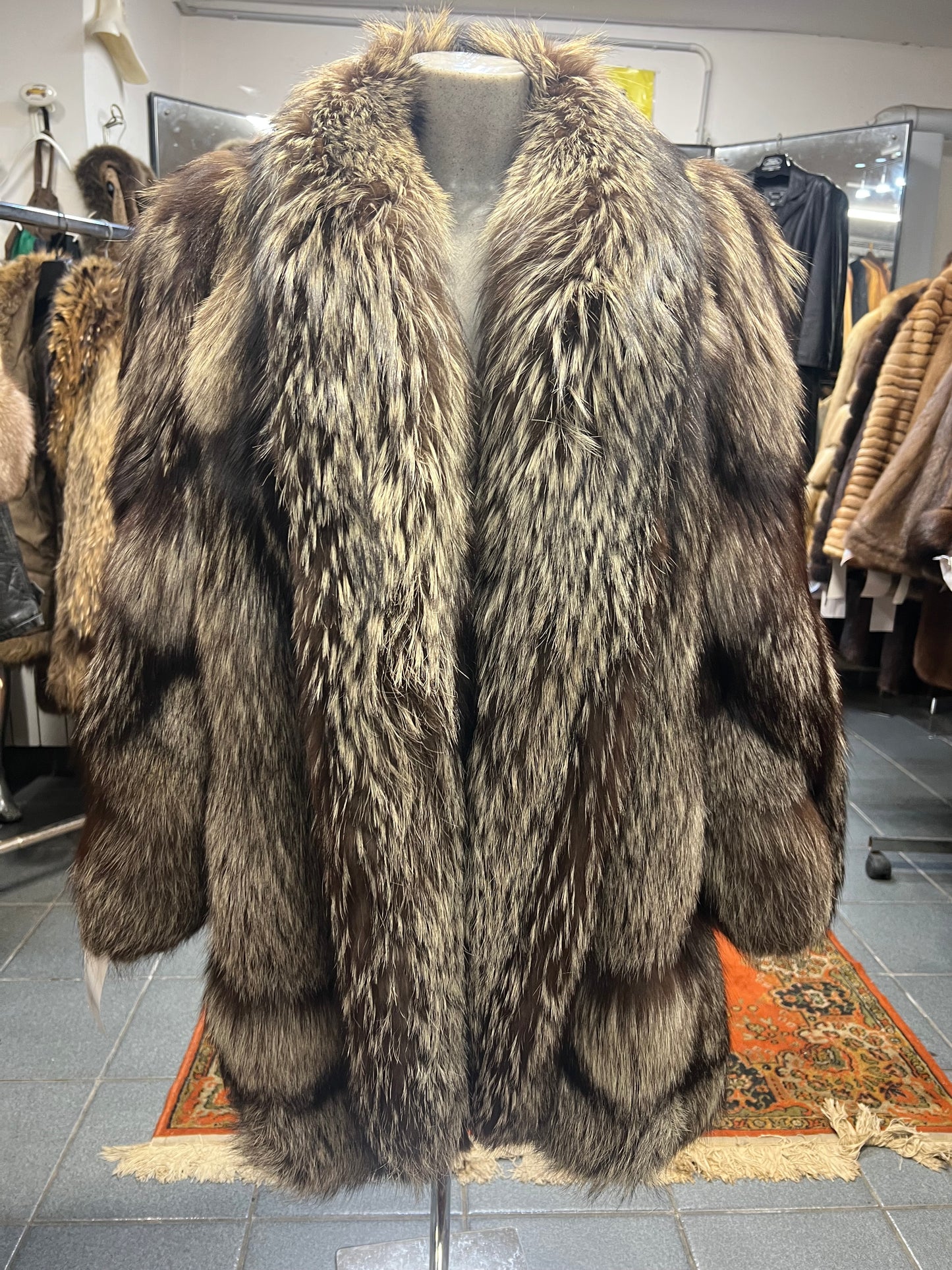 Manteau Renard argenté 2354