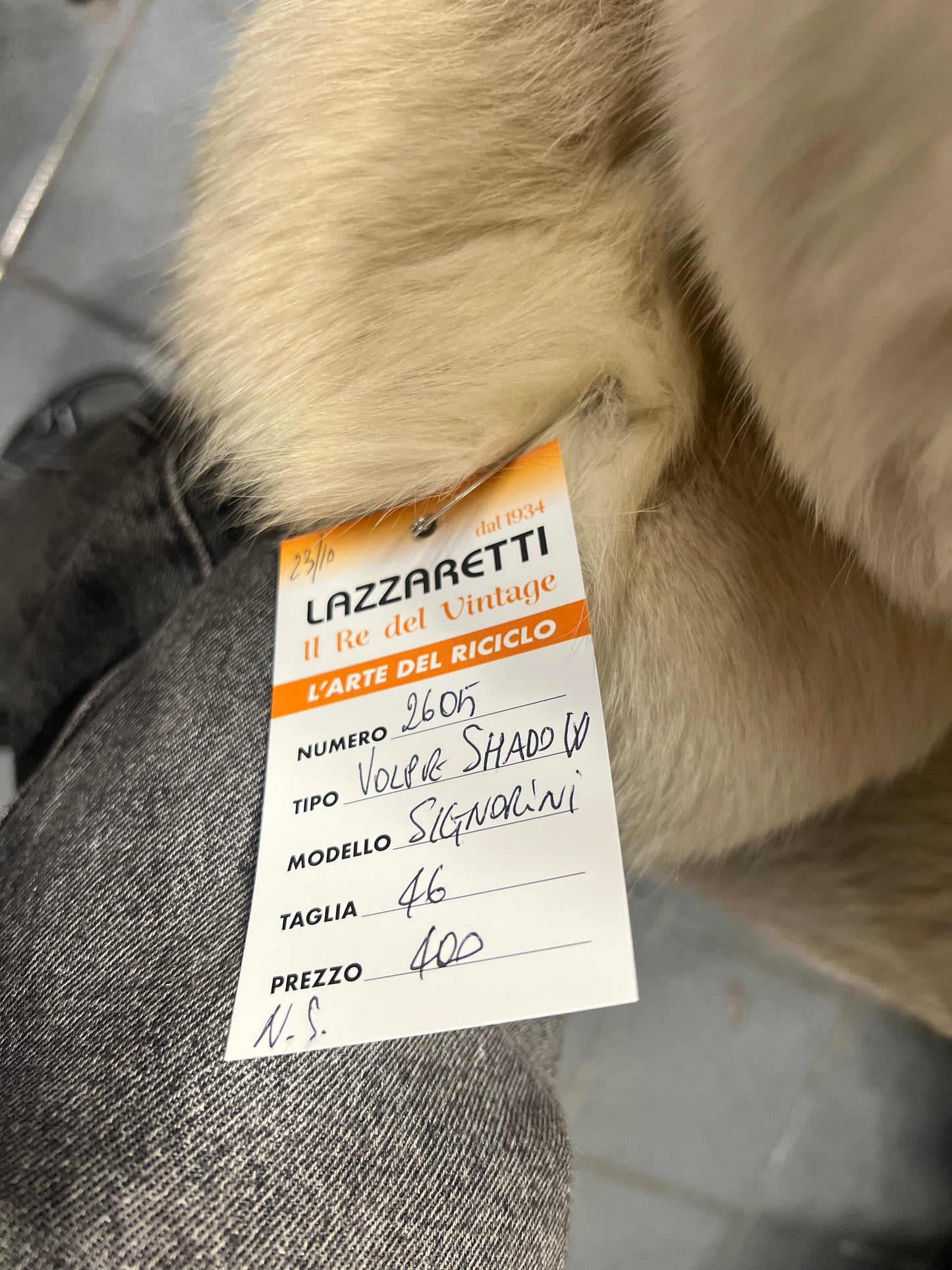 Manteau de fourrure Renard 2605