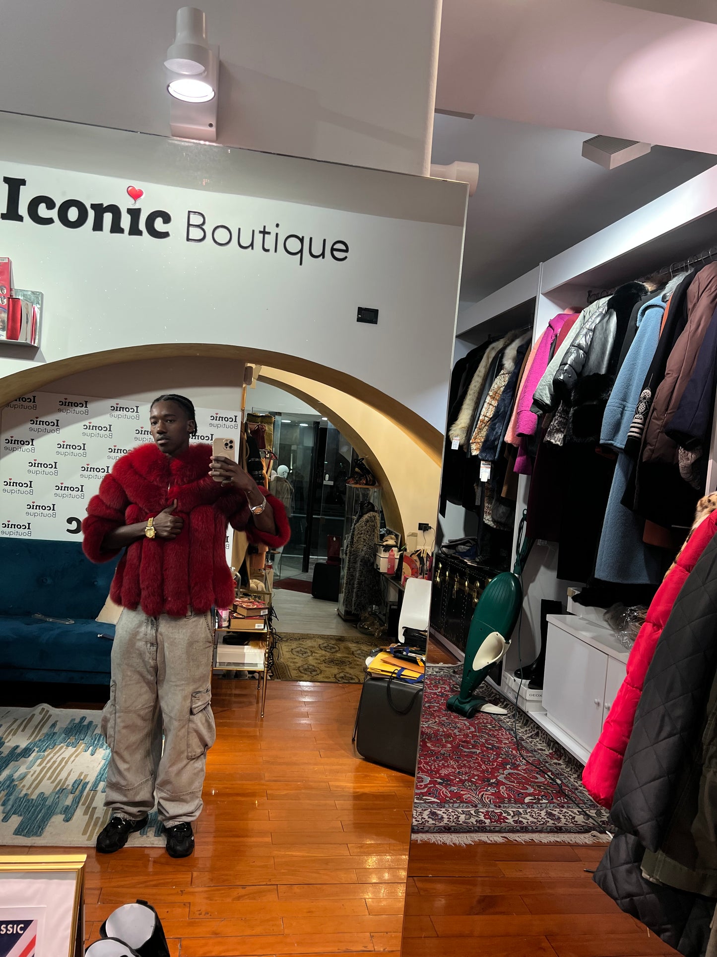 Veste en fourrure de Renard