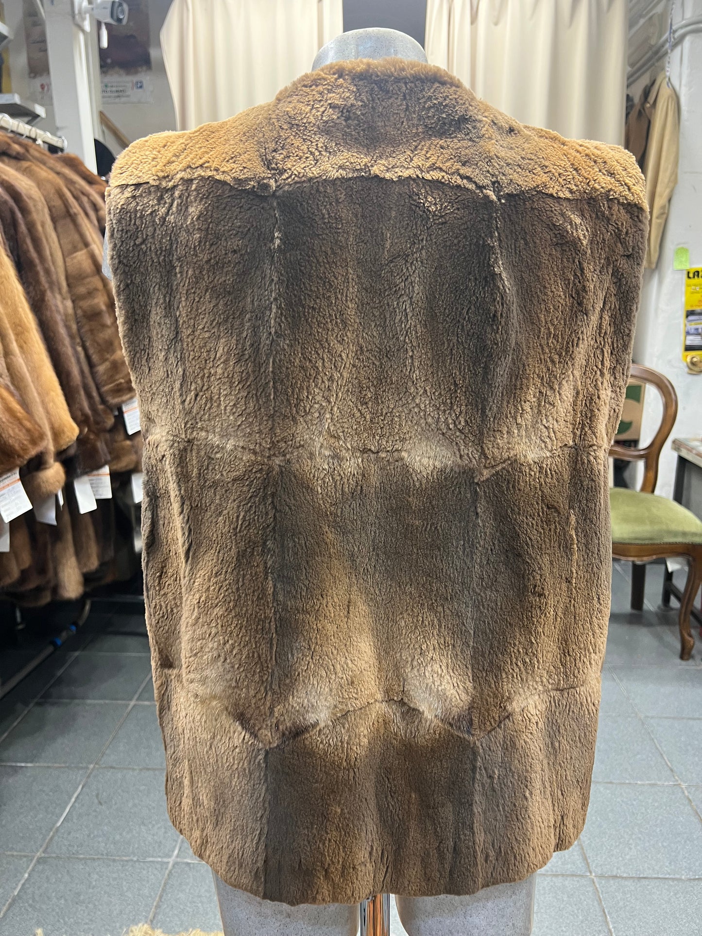 Gilet en fourrure de castor 🦫