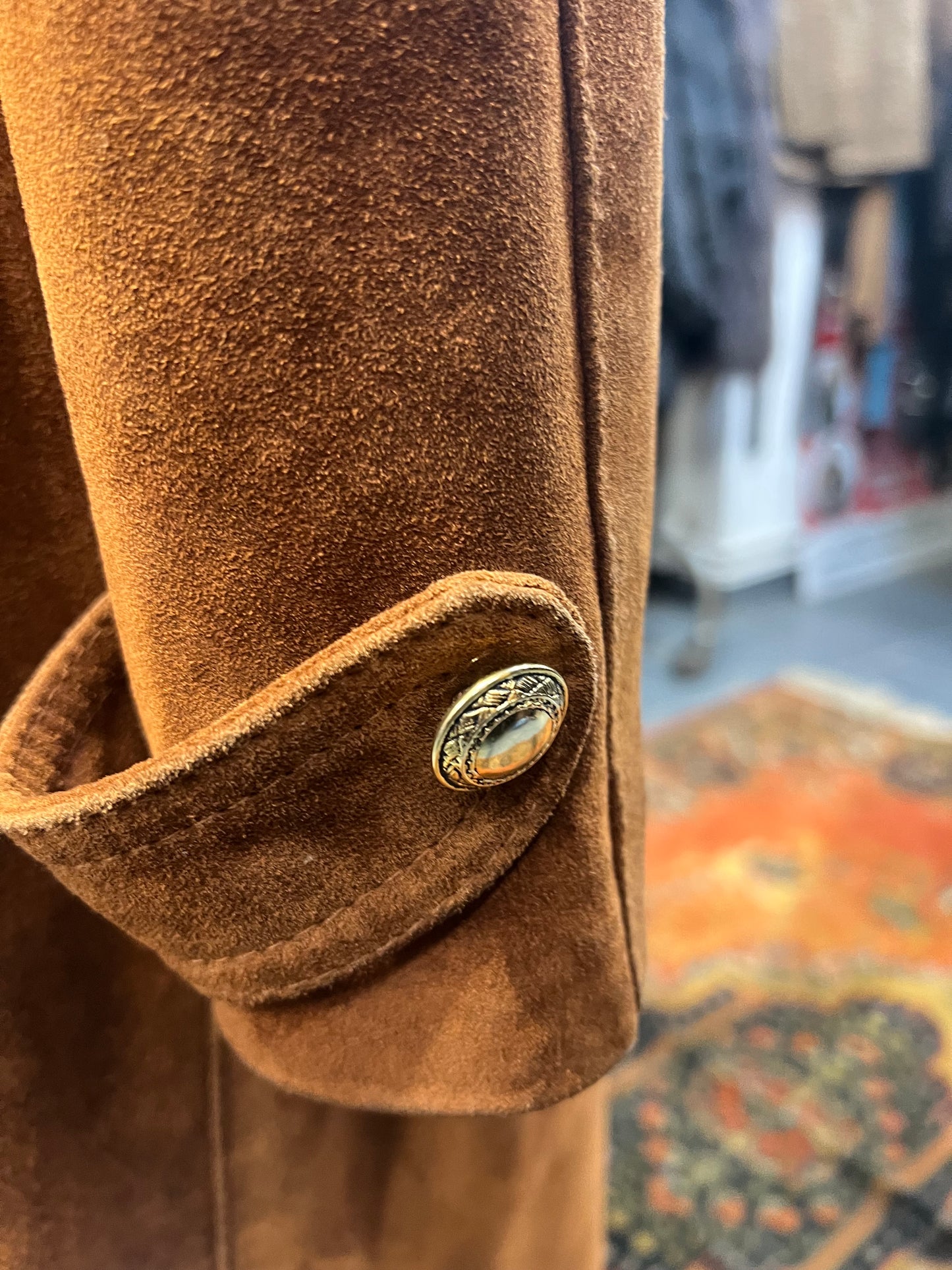 Manteau en suede original 836