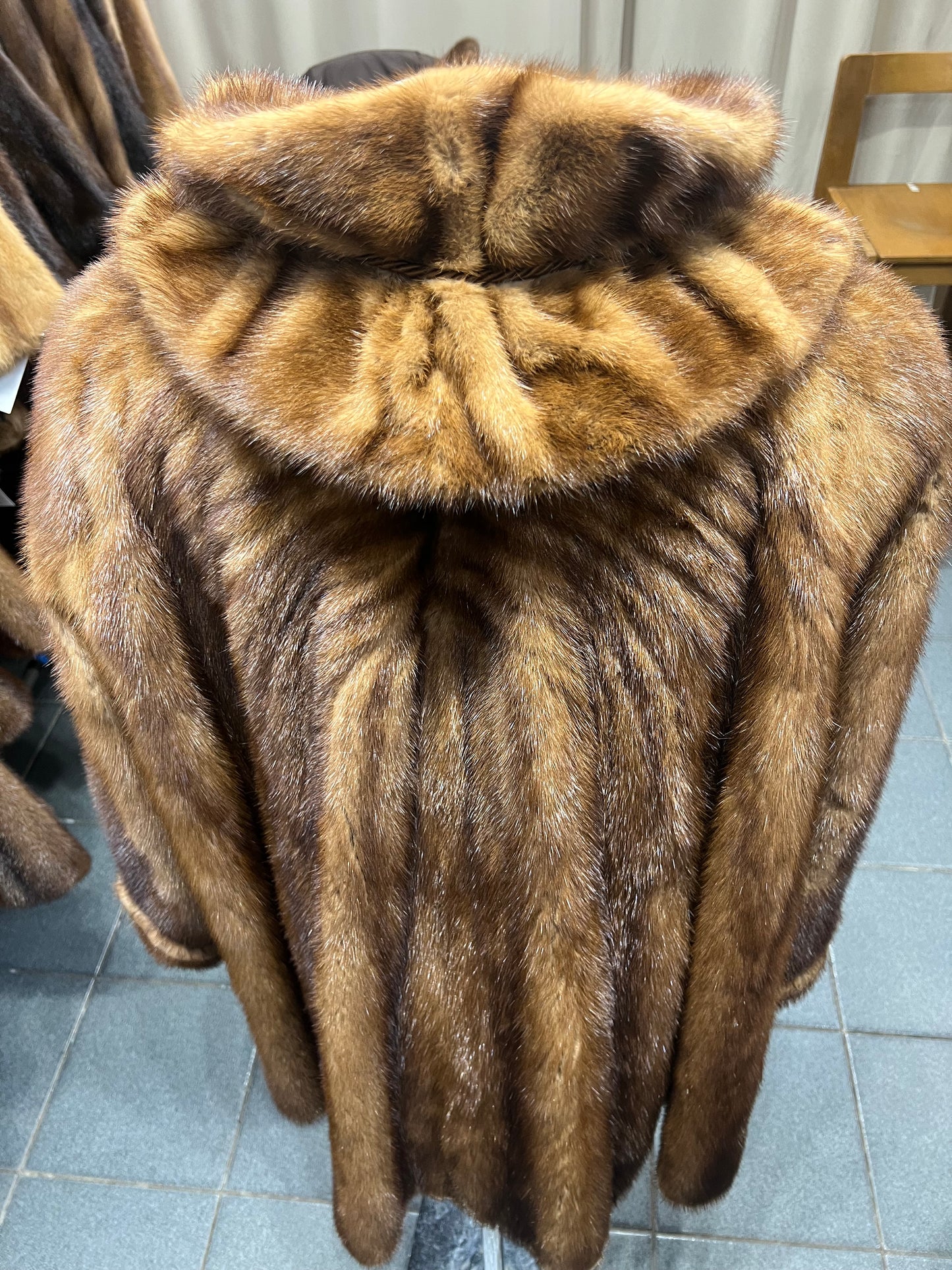 Manteau en fourrure de vison