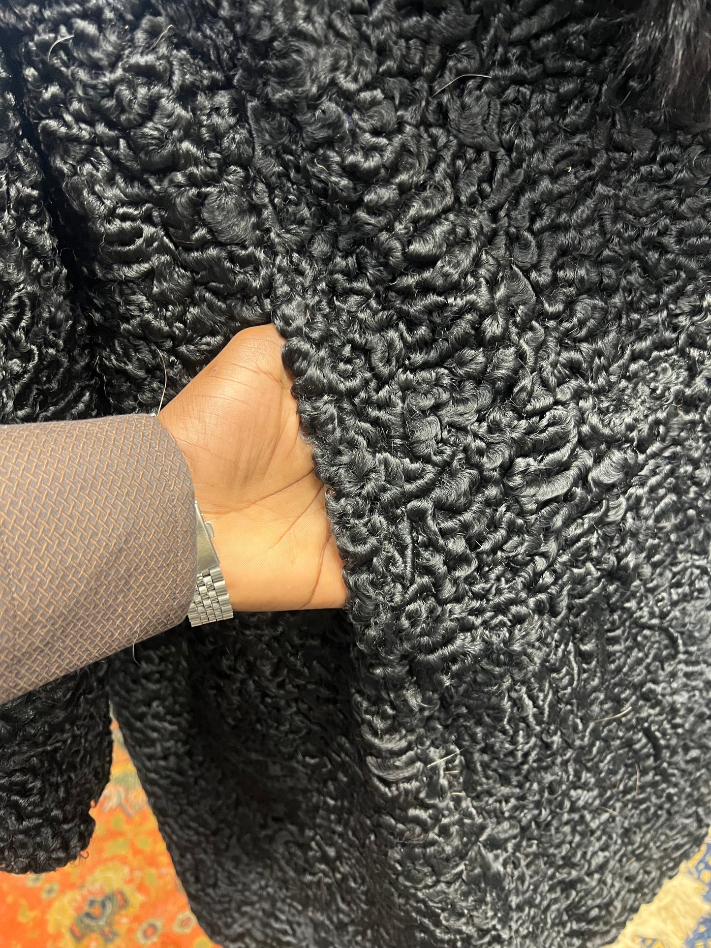 Manteau Persan col du renard