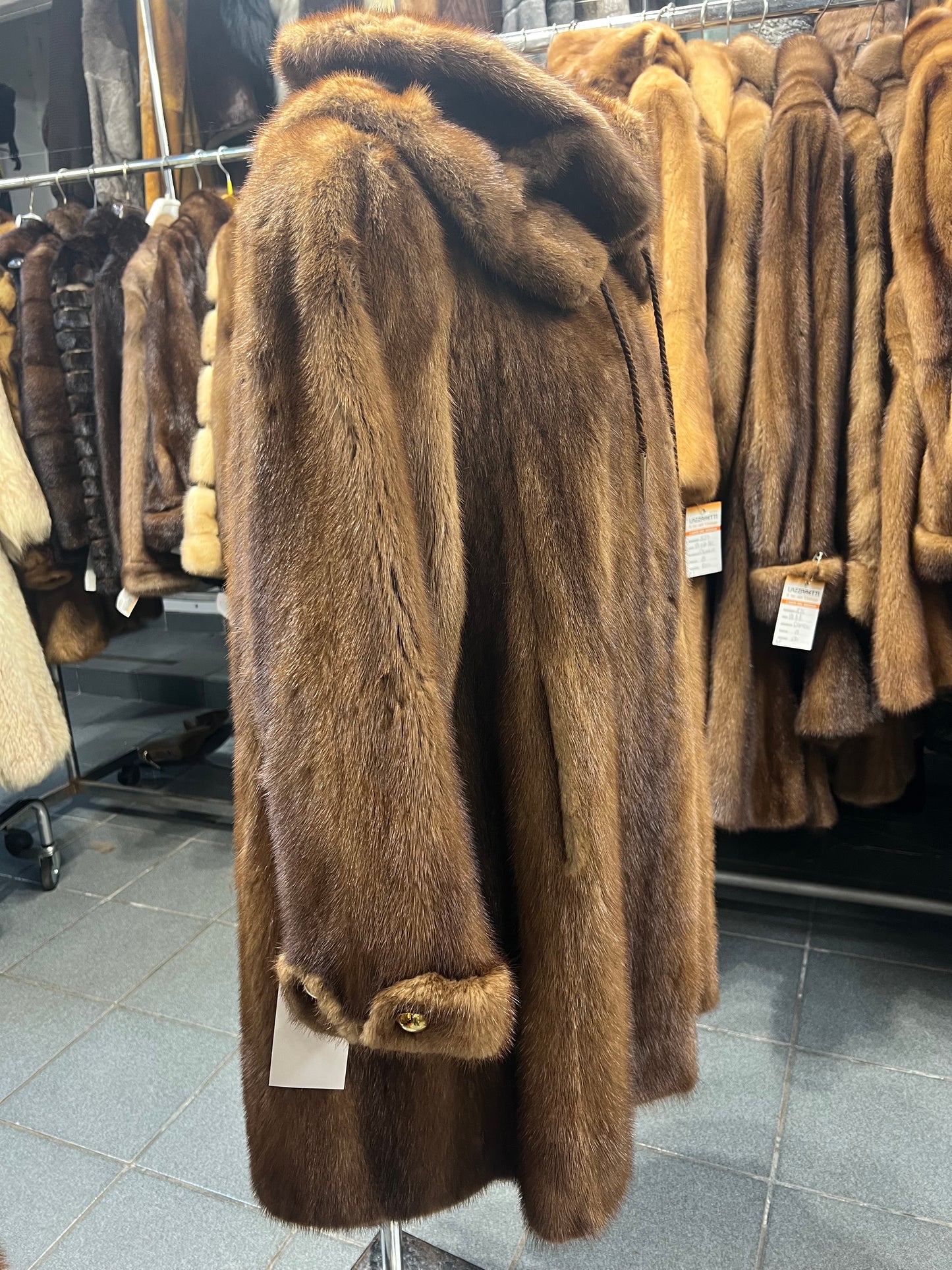 Manteau en fourrure de vison