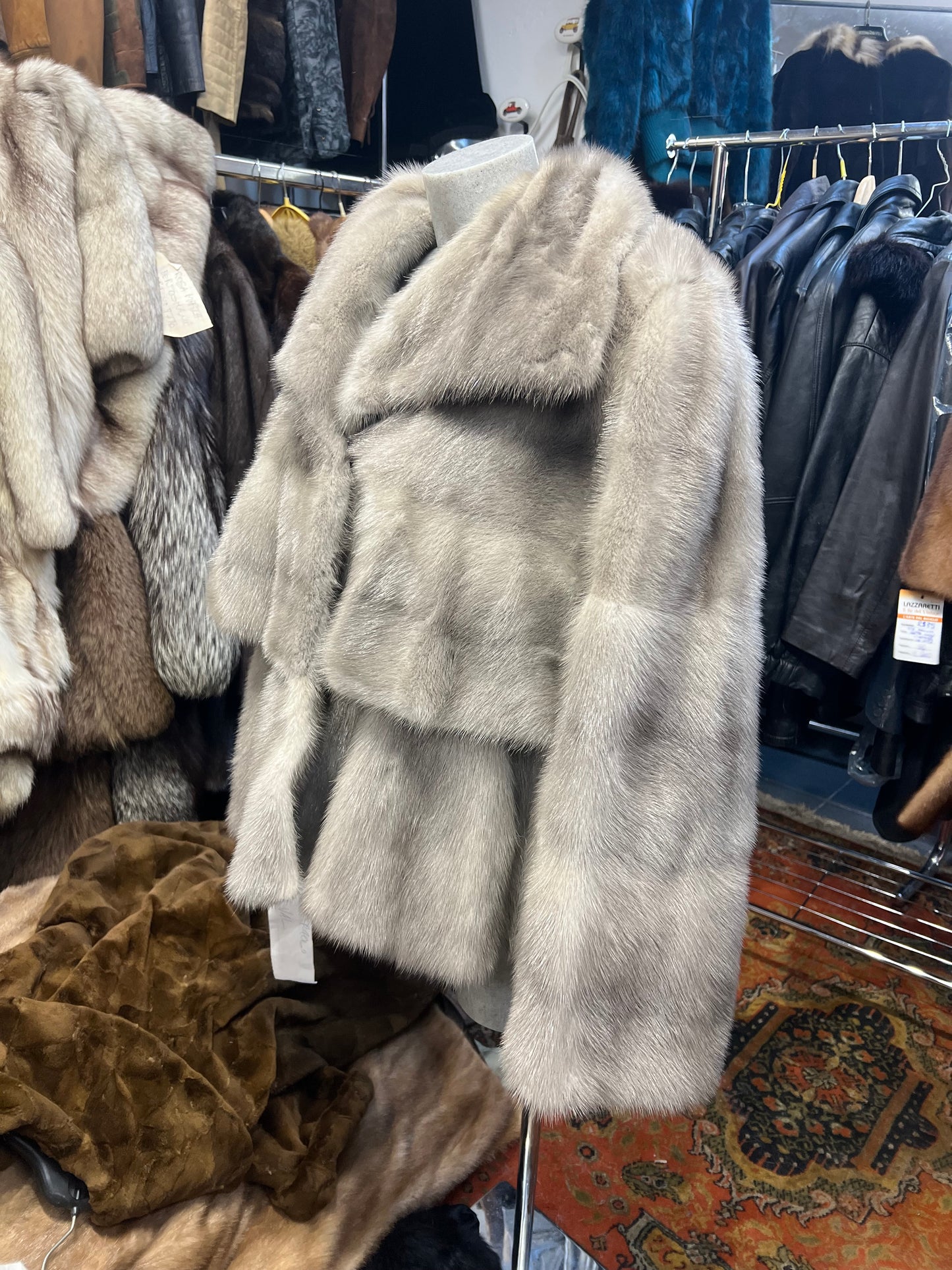 Visone silver traitement horizontal et vertical