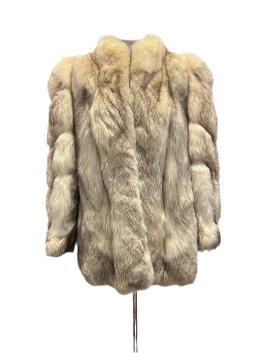 Manteauen fourrure de renard