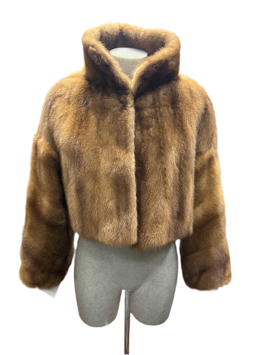 Veste en fourrure de vison collection moderne 2707