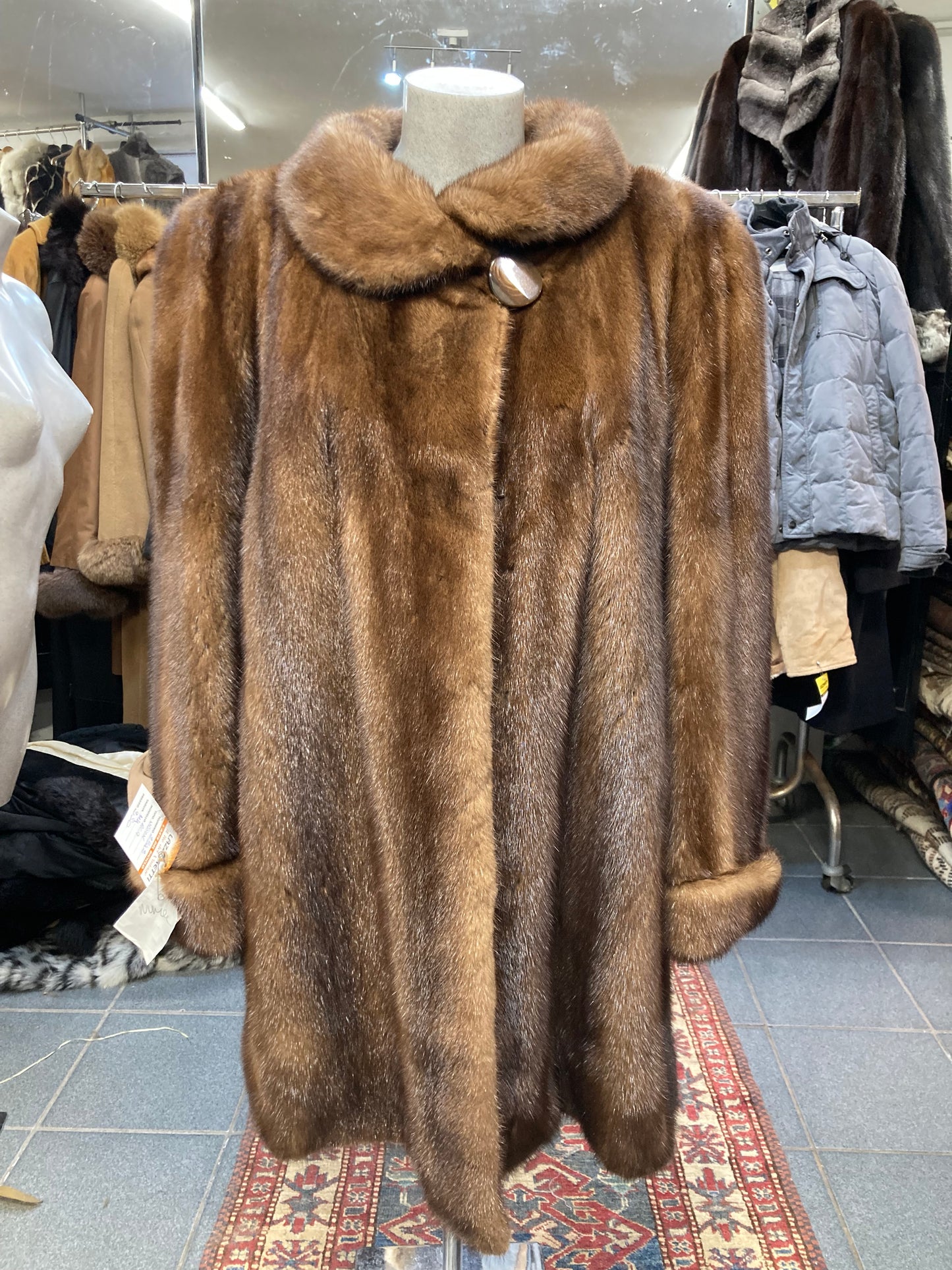 Manteau en Fourrure de Vision