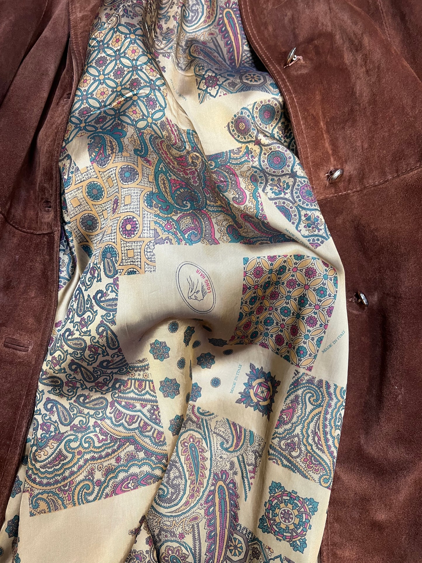 Manteau en suede original 836