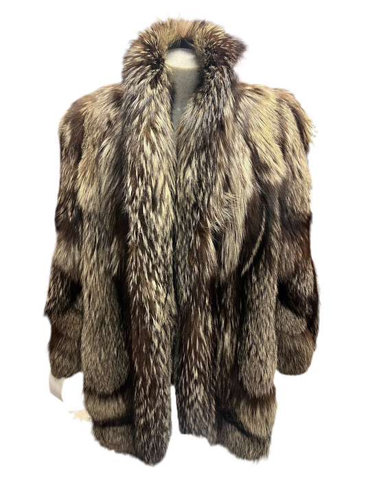 Manteau Renard argenté 2354