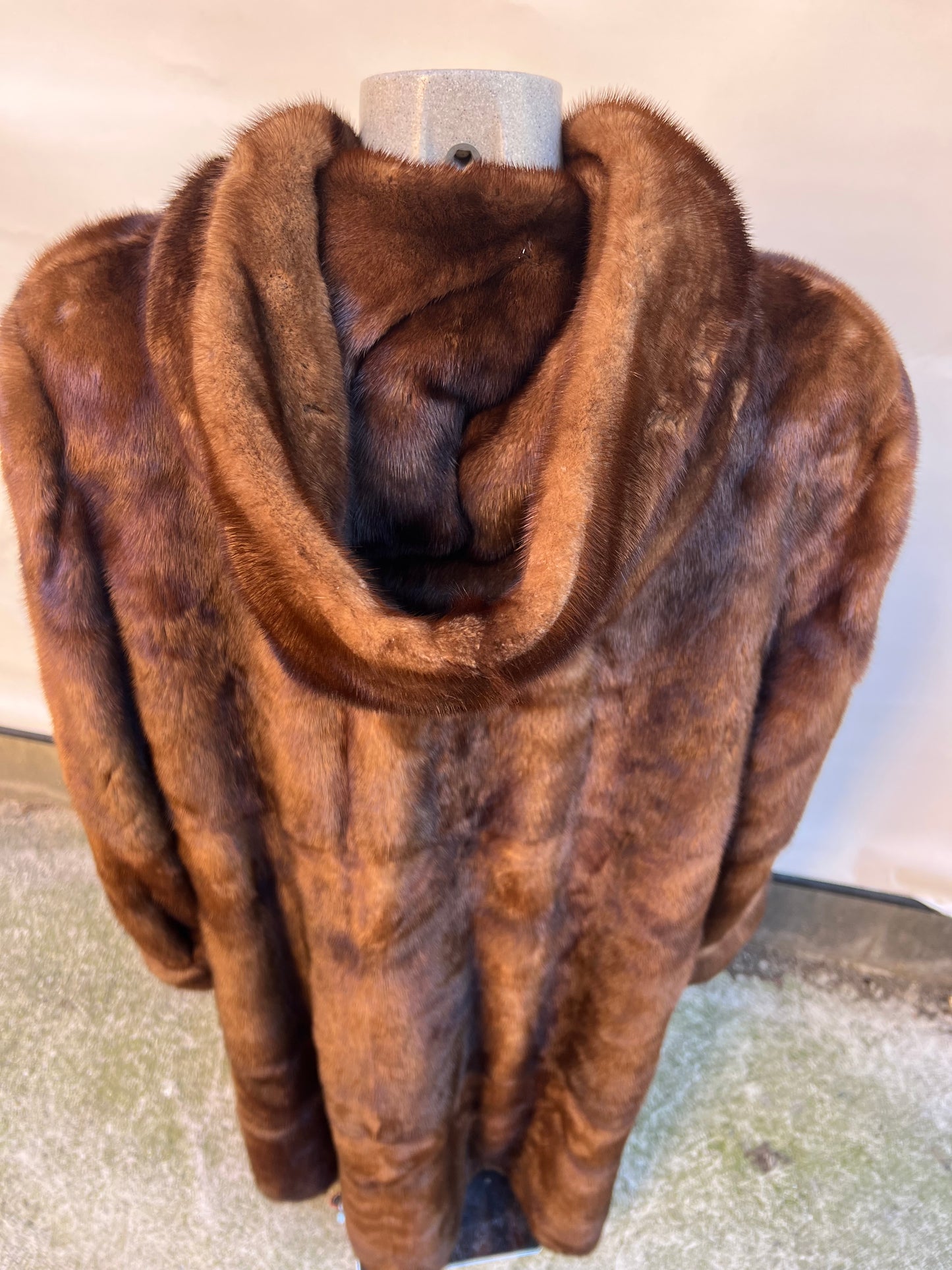 Vison long avec capuche 2715