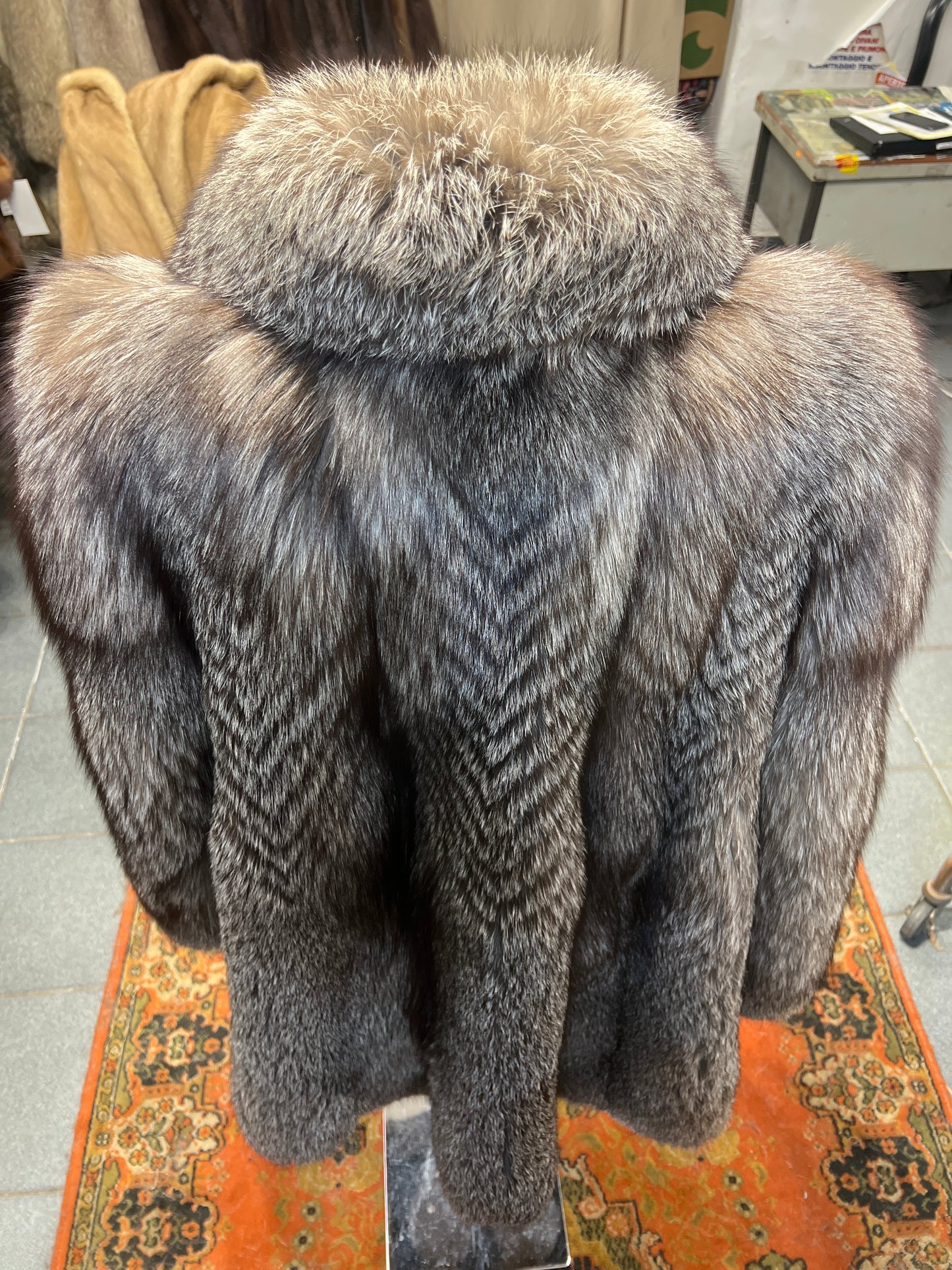 Manteau en fourrure de renard Isabella 2751