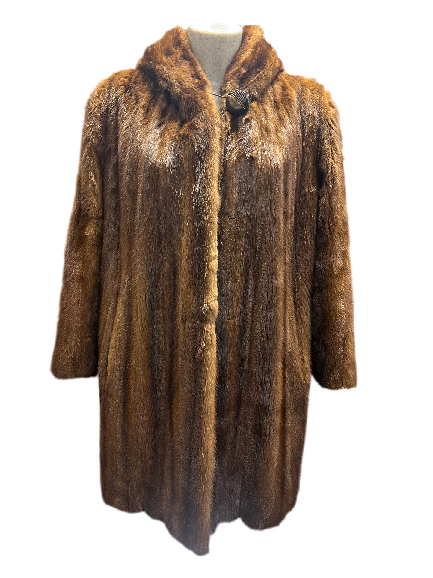 Manteau de vison long 2618