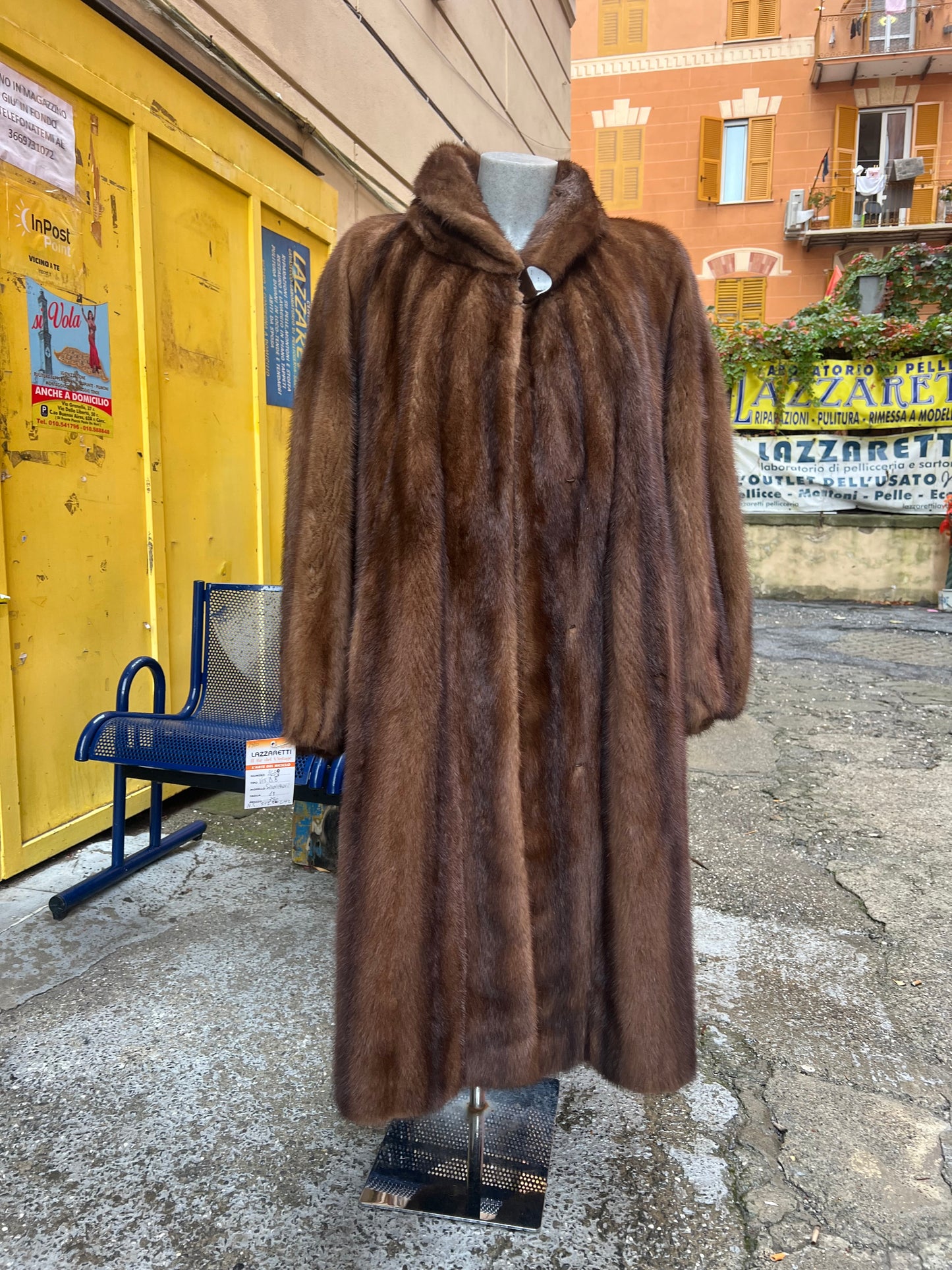 Manteau en fourrure de vison