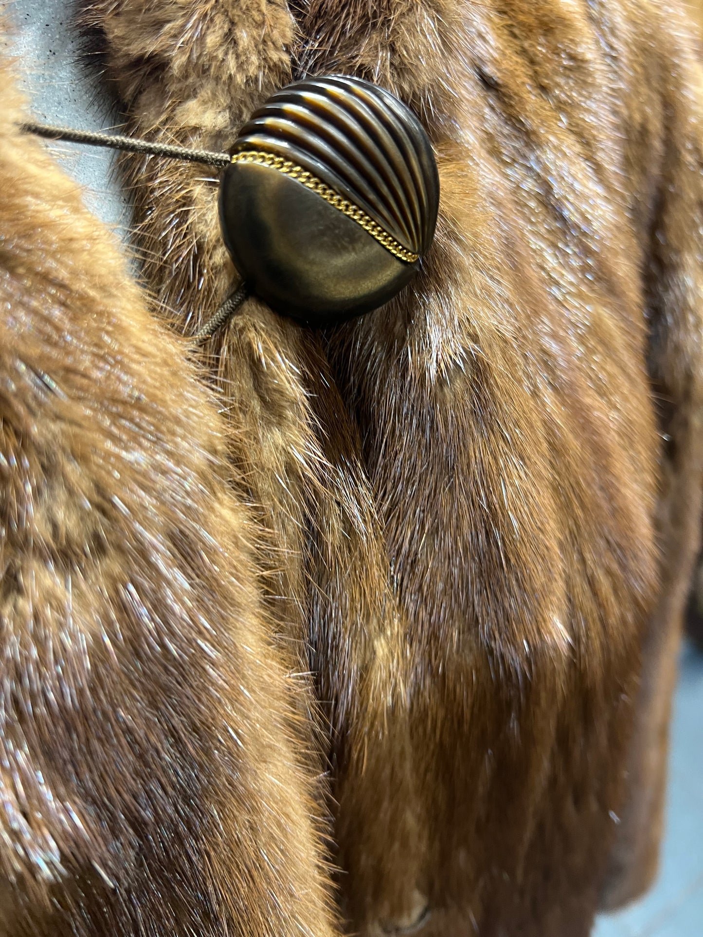 Manteau de vison long 2618