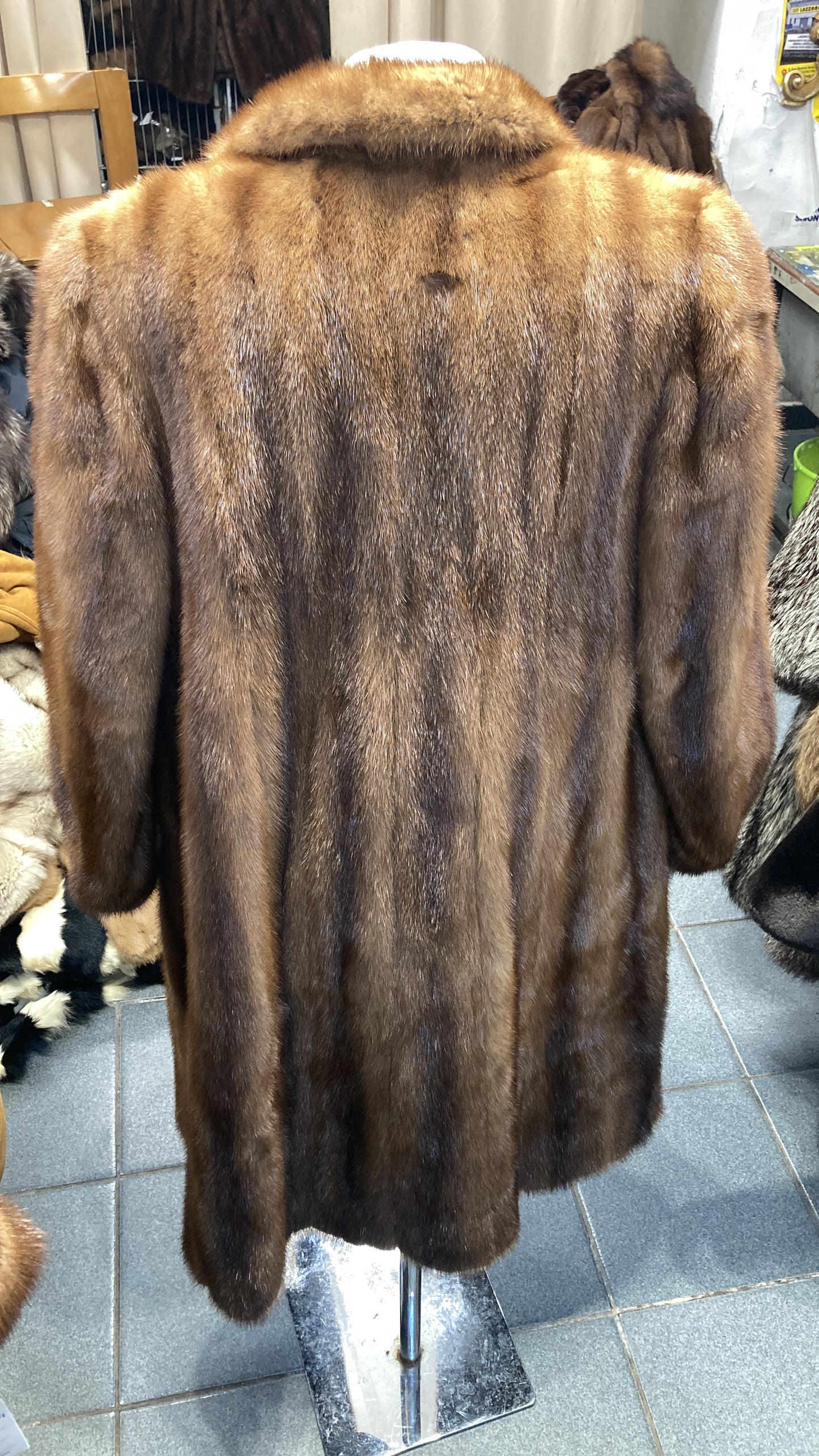 Manteau en fourrure vison