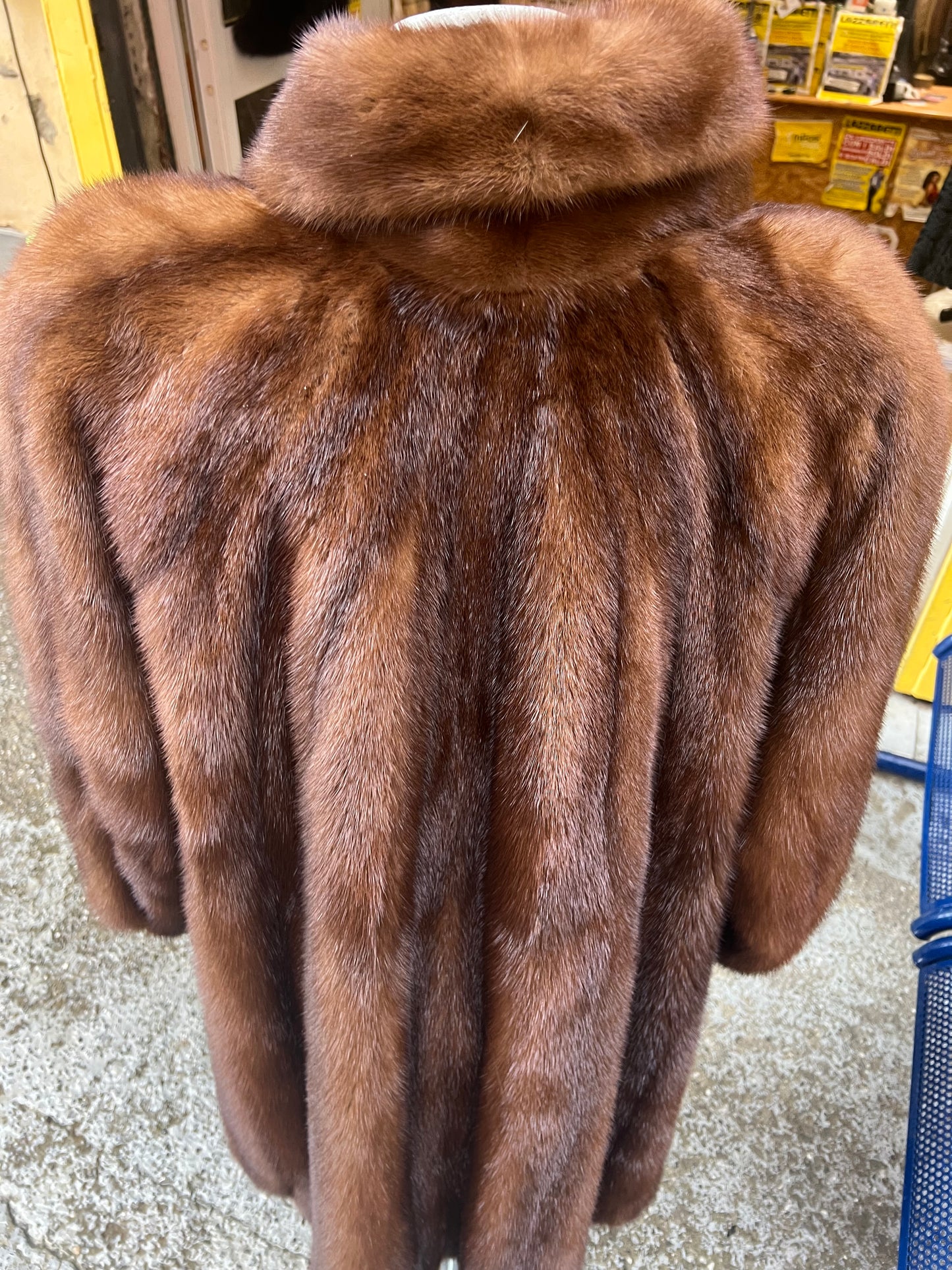 Manteau en fourrure de vison