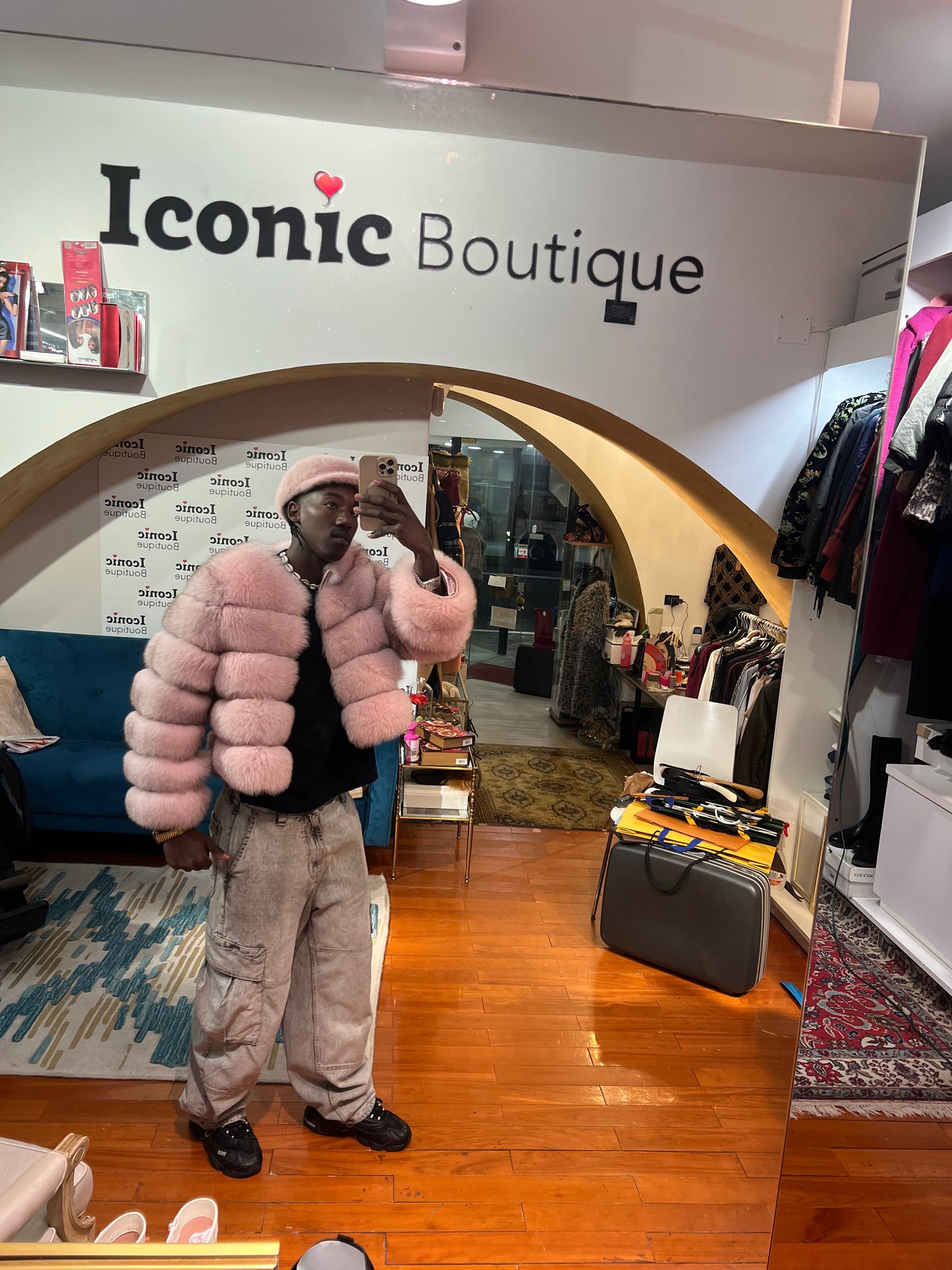 Veste en fourrure de Renard