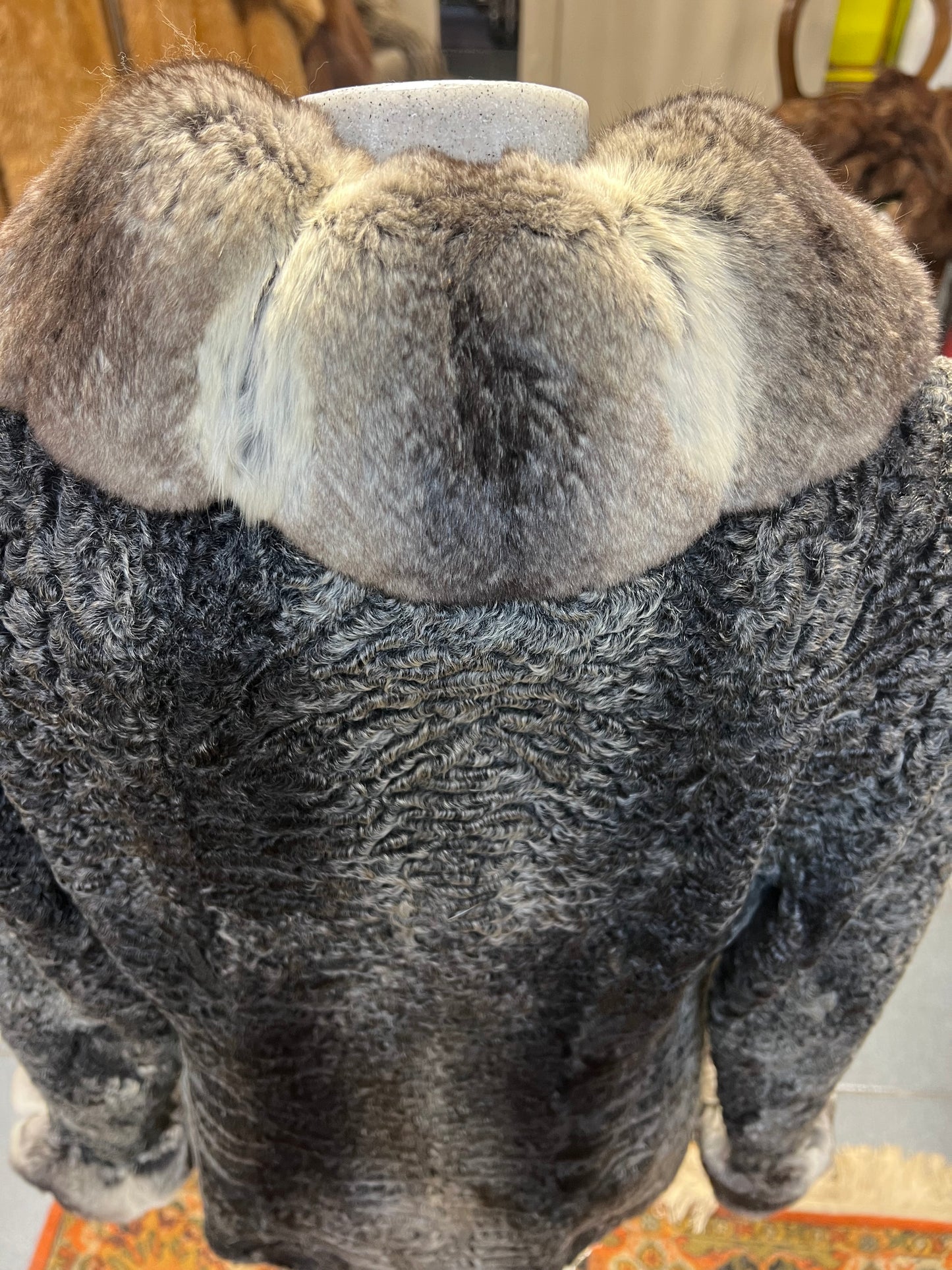 Manteau Astrakan Cincilla