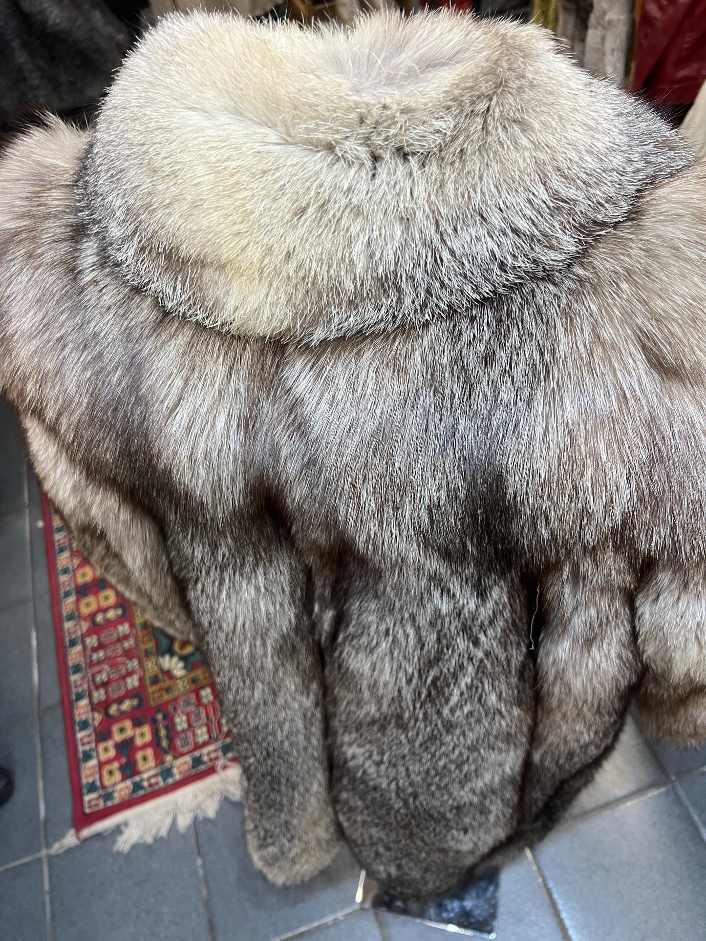 Manteau en fourrure de renard Isabelle 2841