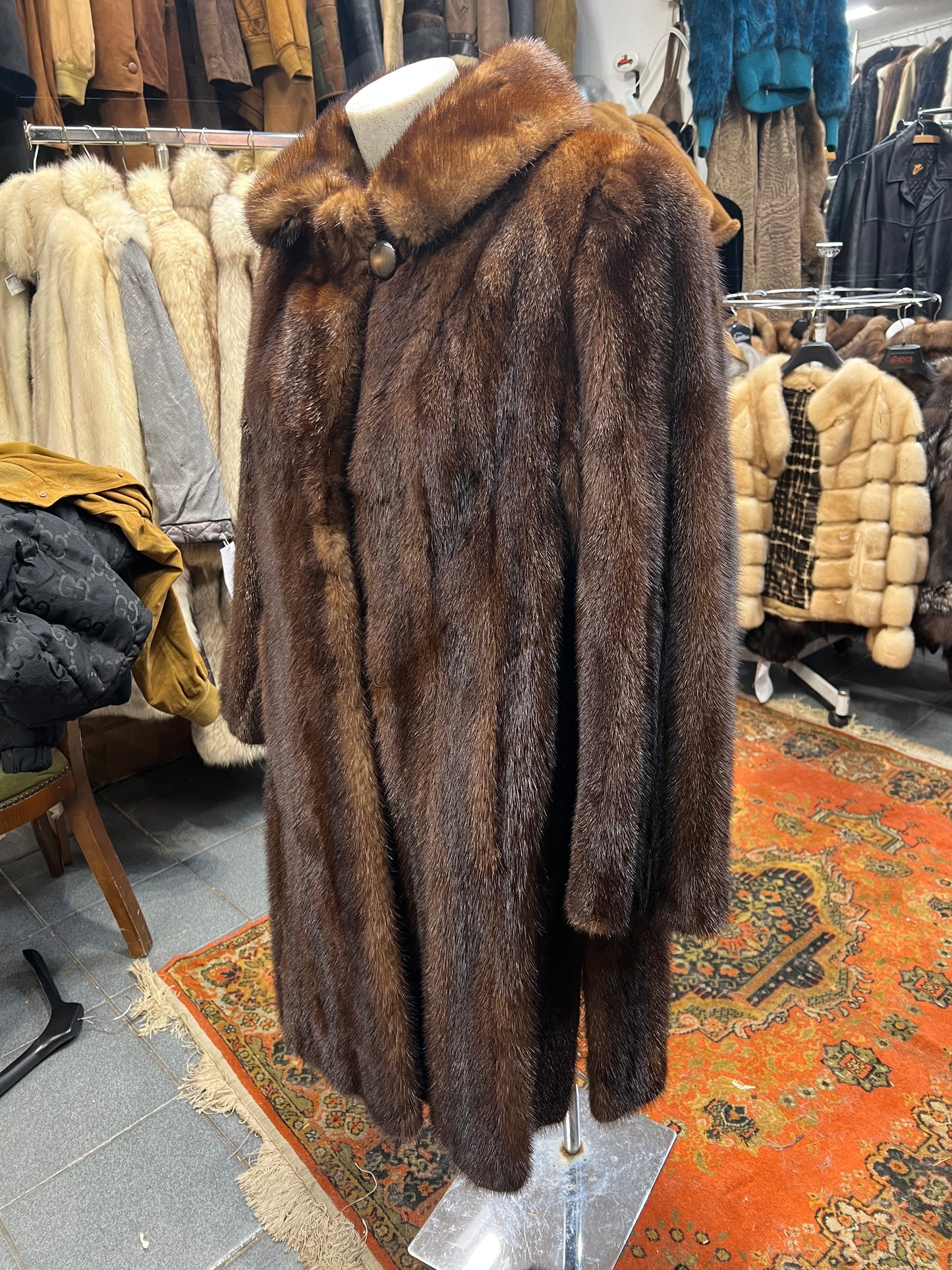 Manteau en fourrure de vison