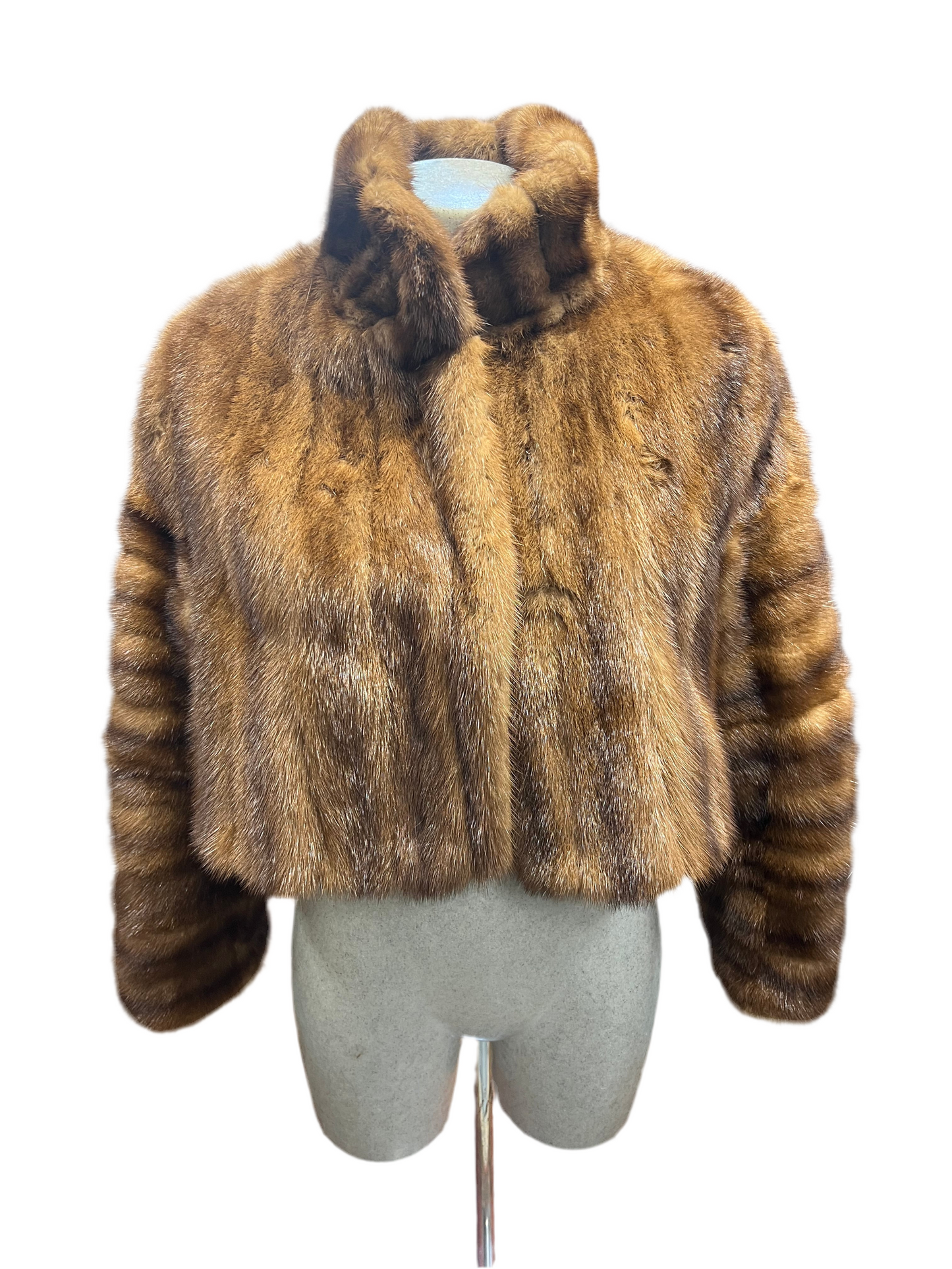 Cape en fourrure de vison