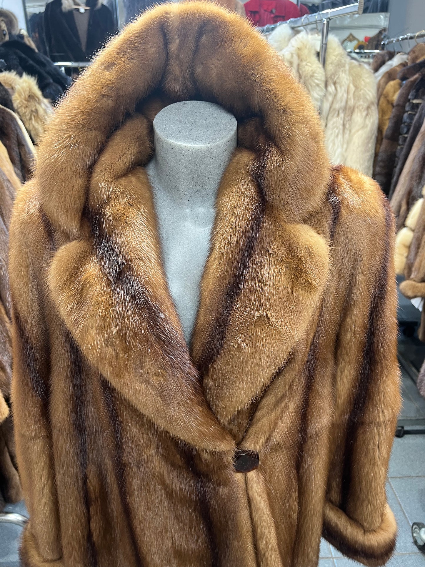 Manteau en fourrure Vison taille:L