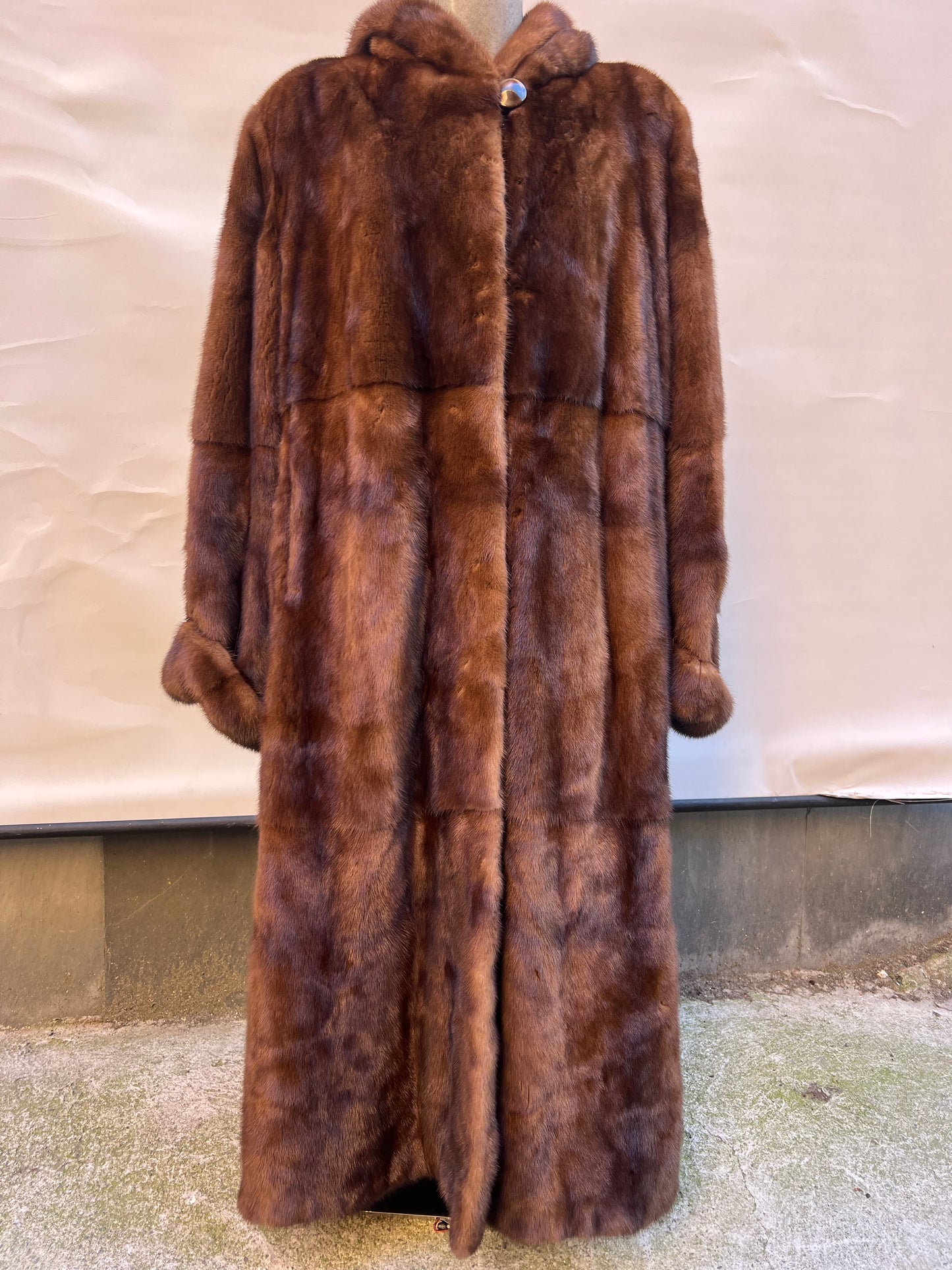 Vison long avec capuche 2715