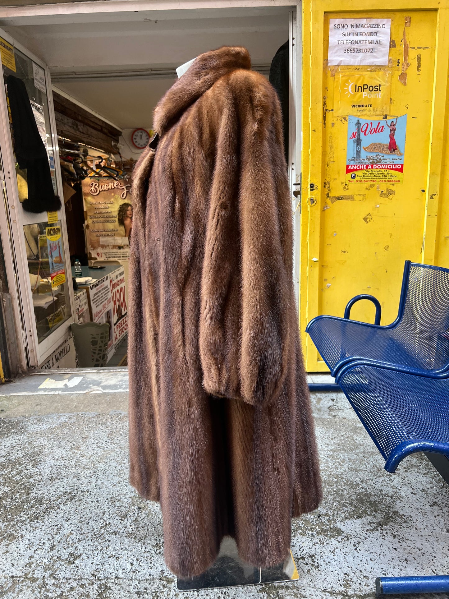 Manteau en fourrure de vison