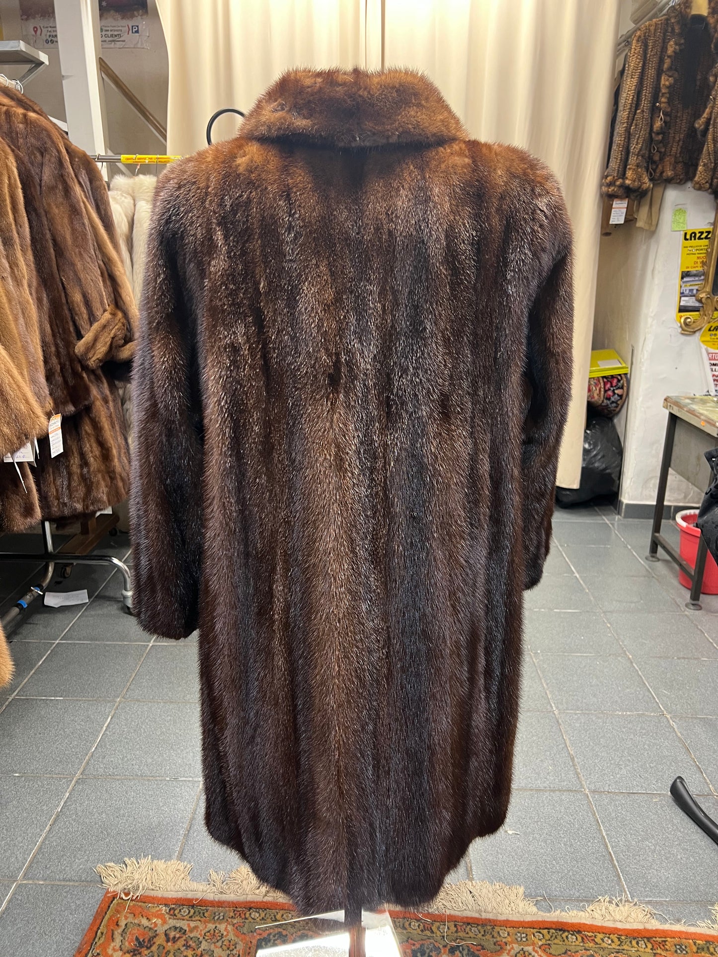 Manteau en fourrure de vison