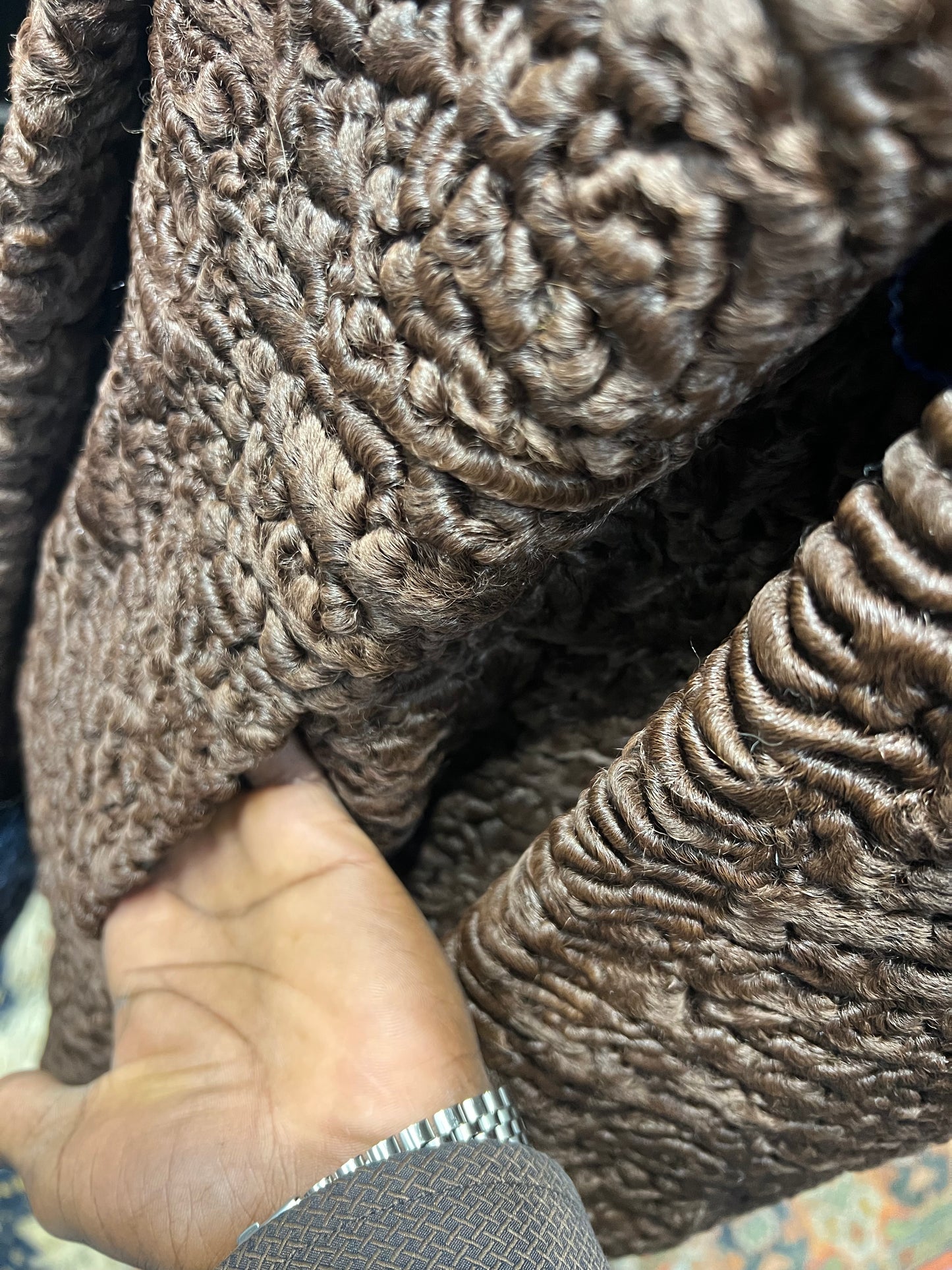 Manteau en fourrure Persan ( astrakan)