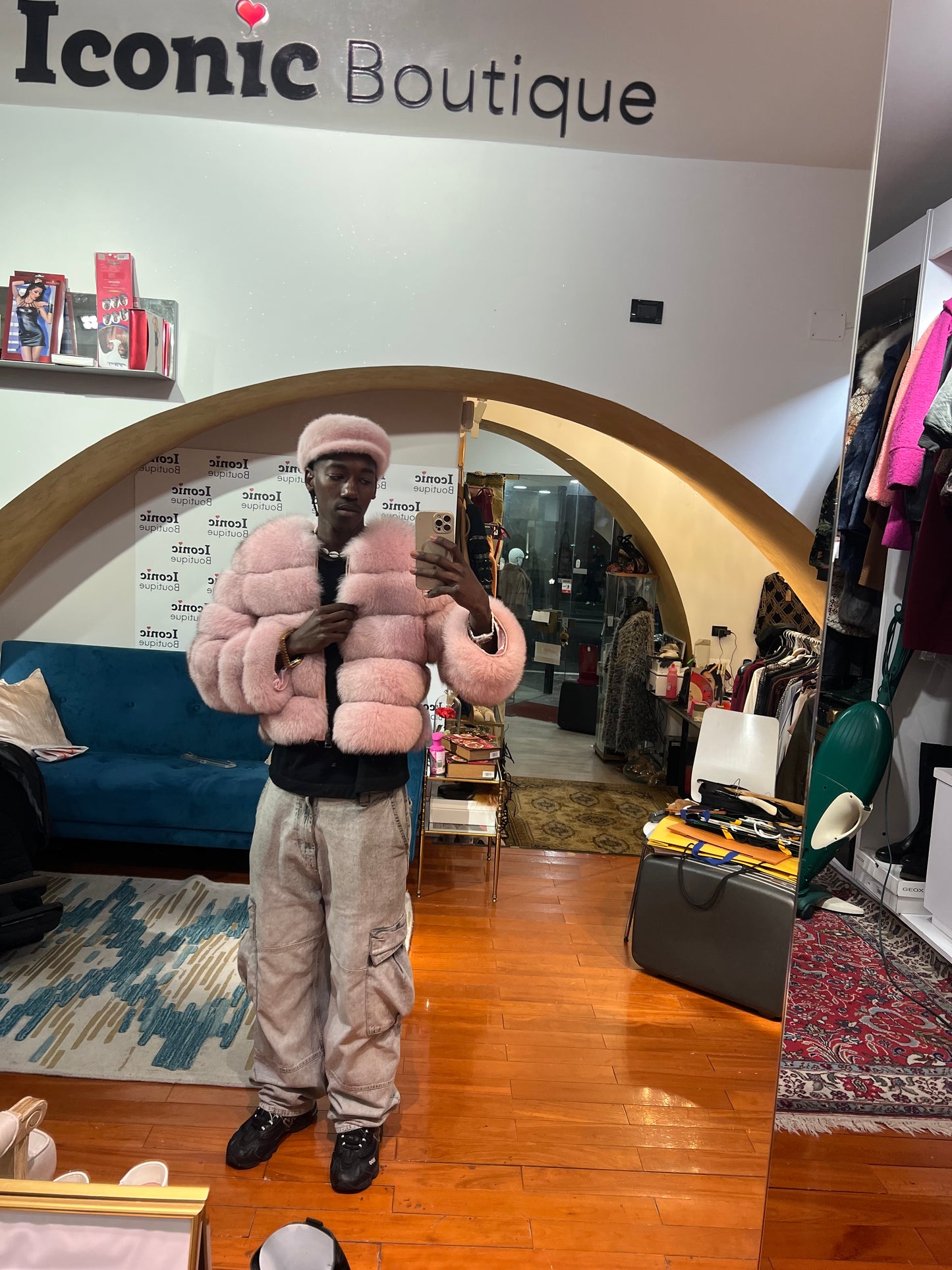 Veste en fourrure de Renard