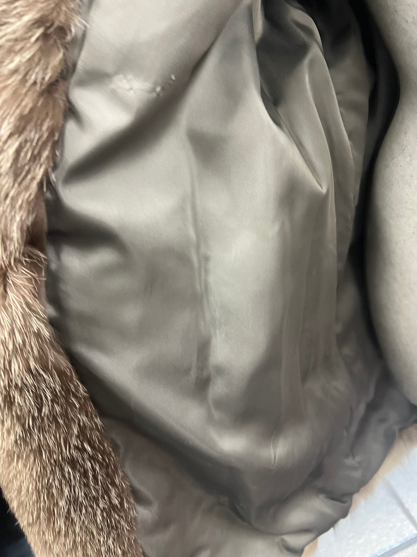 Manteau en fourrure de renard Isabelle 2841