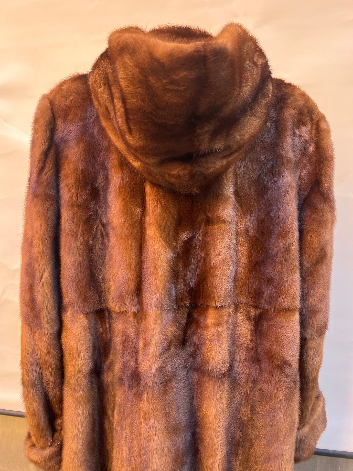 Vison long avec capuche 2715