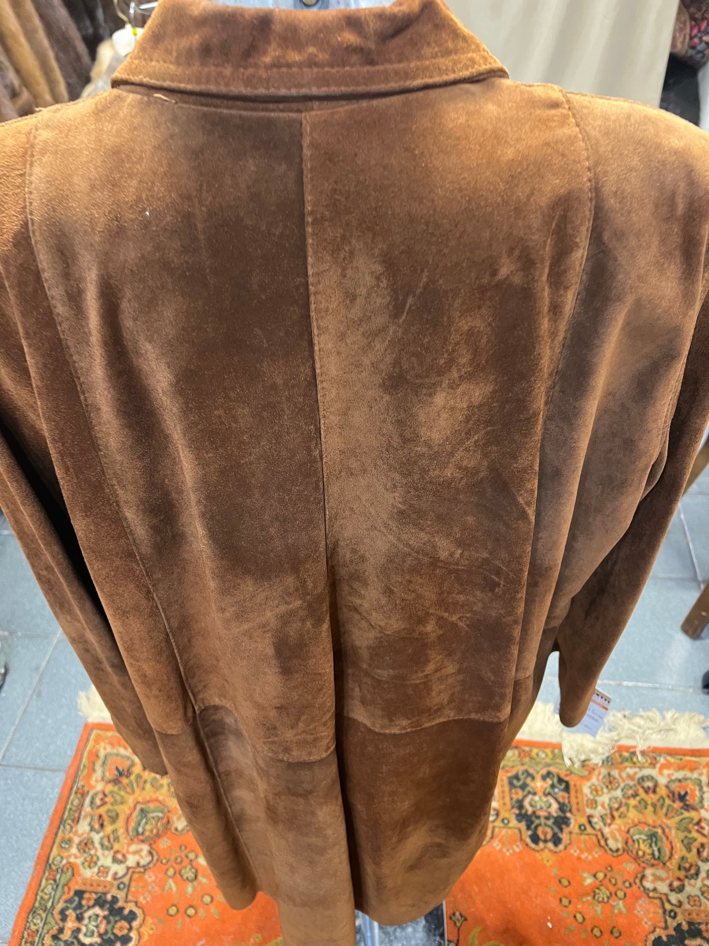 Manteau en suede original 836