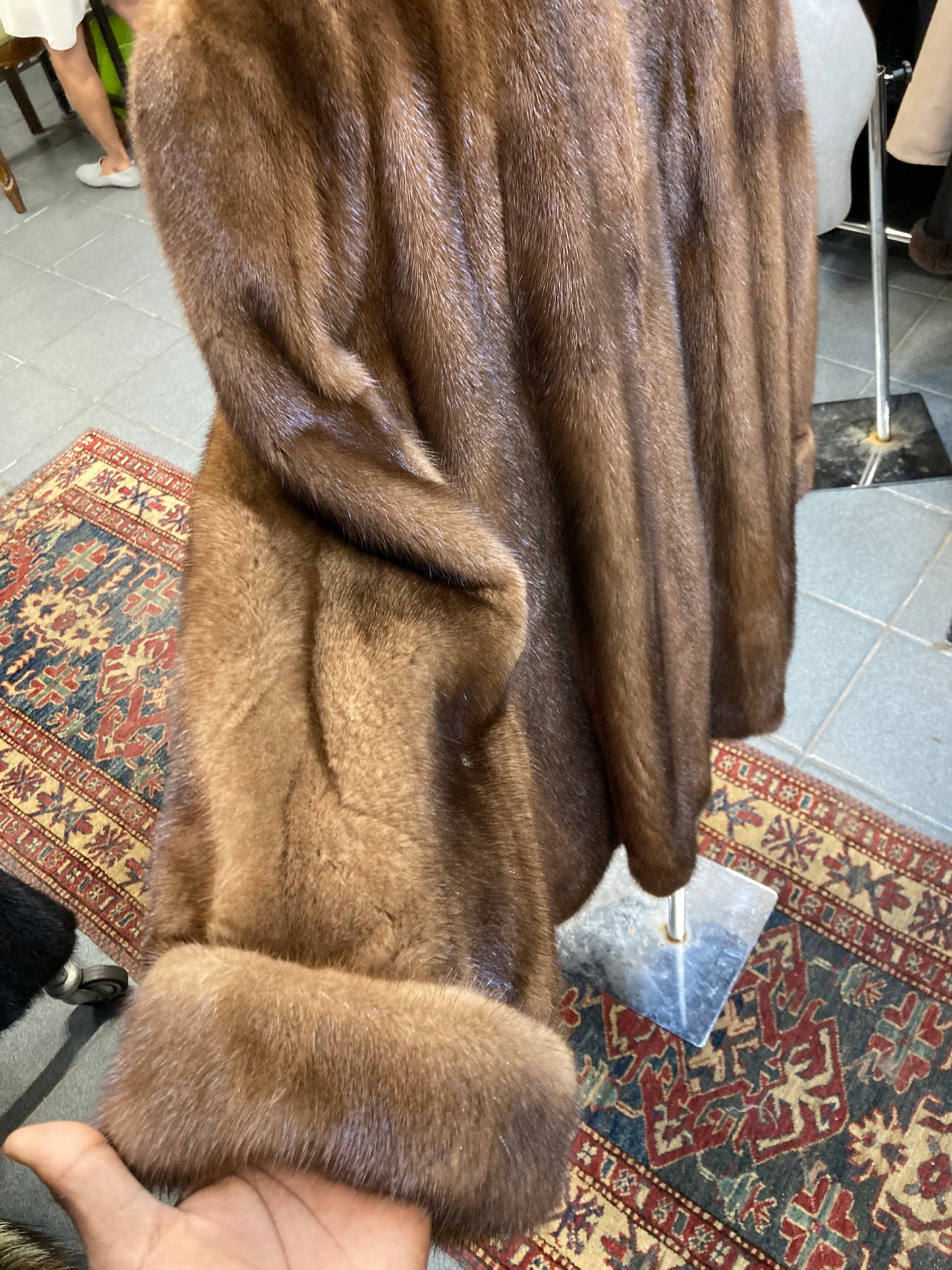 Manteau en Fourrure de Vision