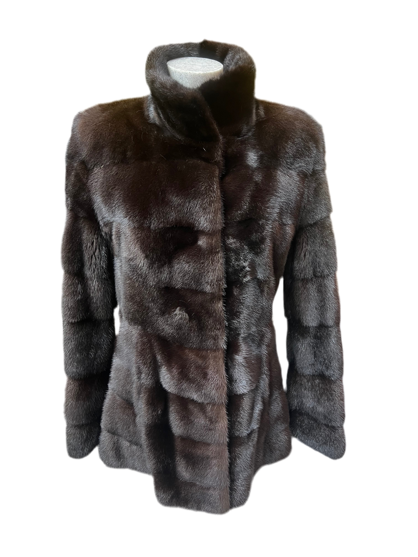 Manteau de vison foncé 2583