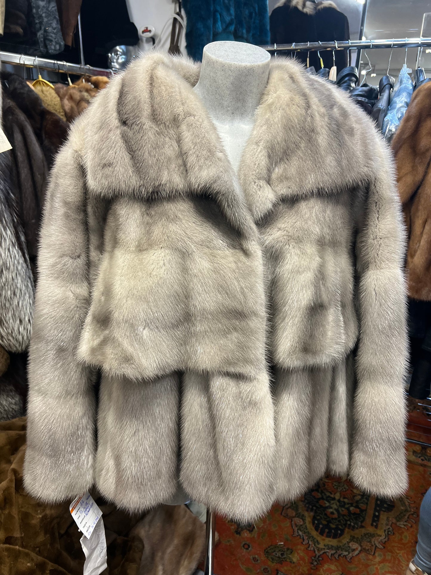 Visone silver traitement horizontal et vertical