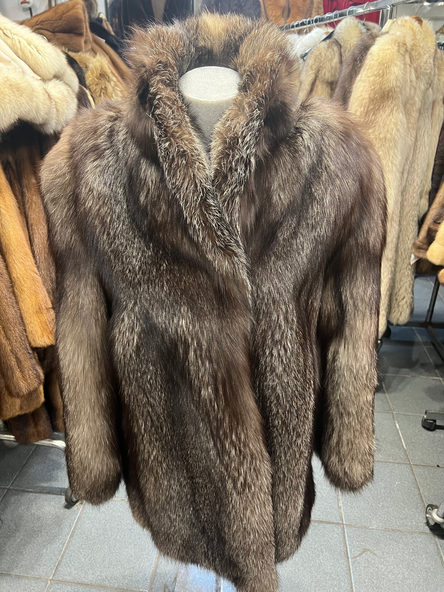 Manteau de renard Isabelle 2611