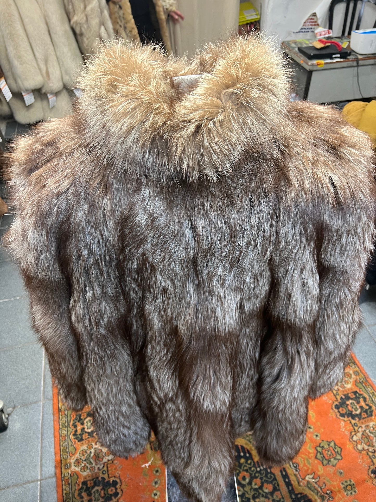 Manteau en renard Isabella 2701