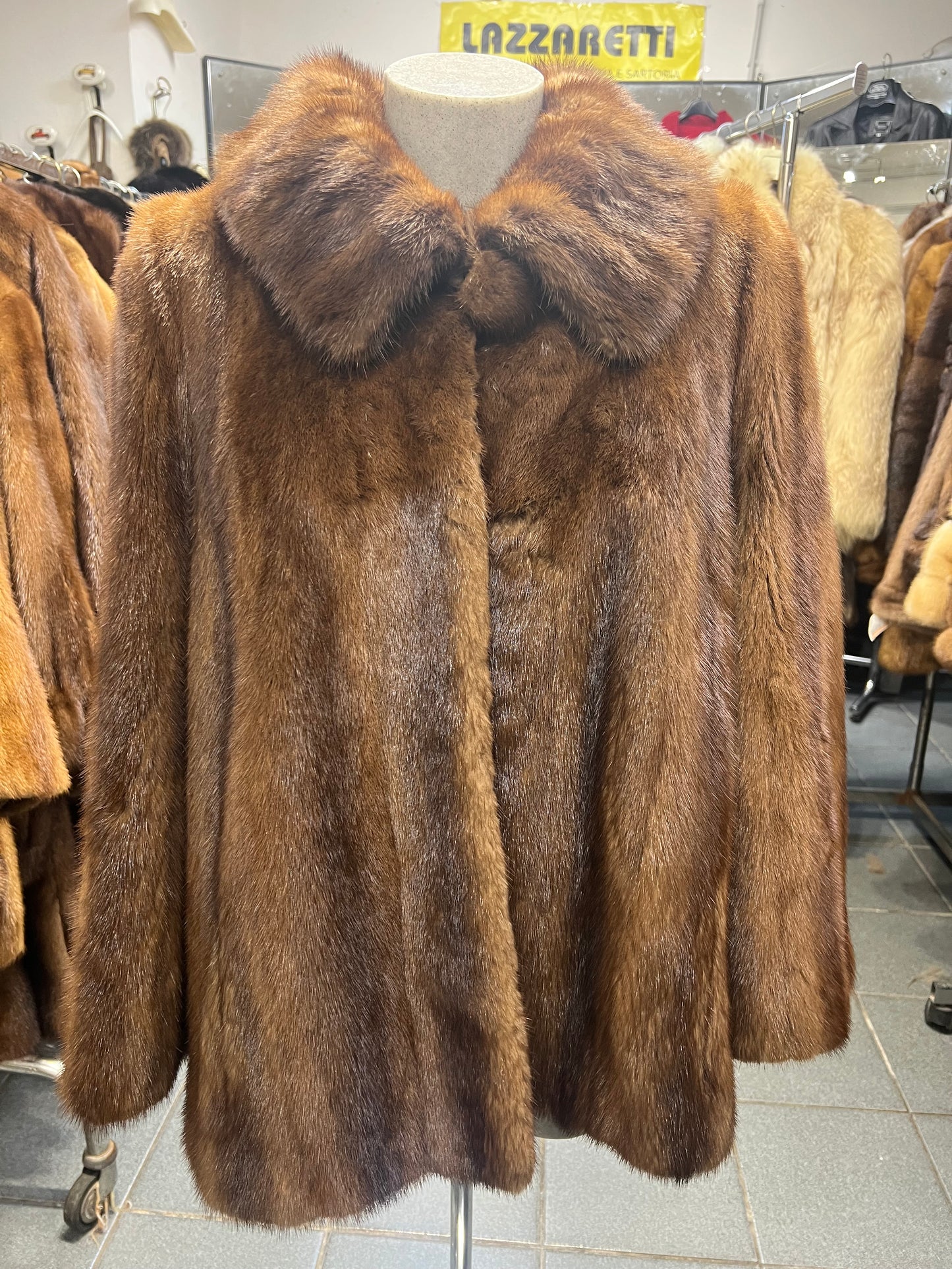 Manteau en fourrure de vison