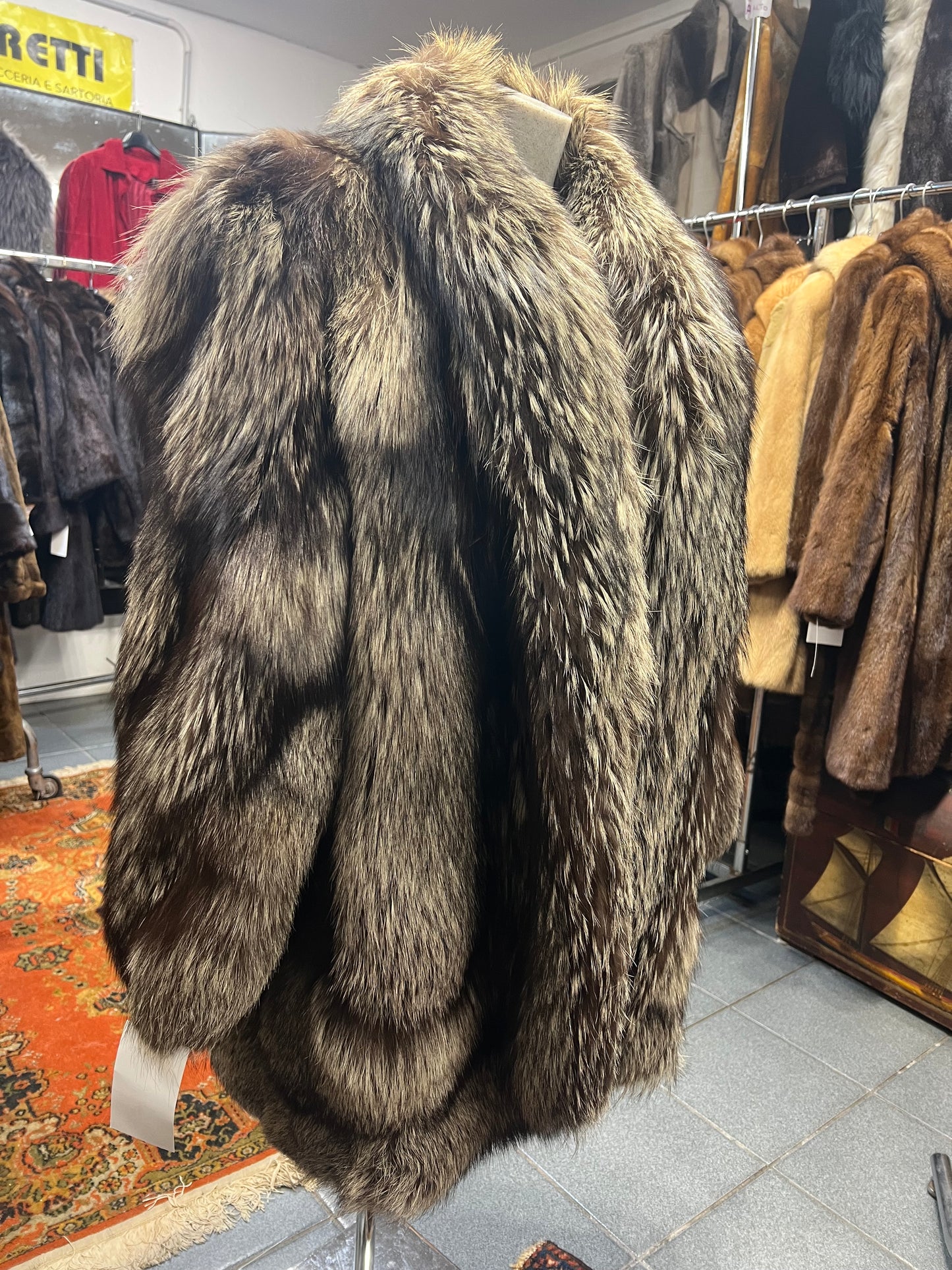 Manteau Renard argenté 2354