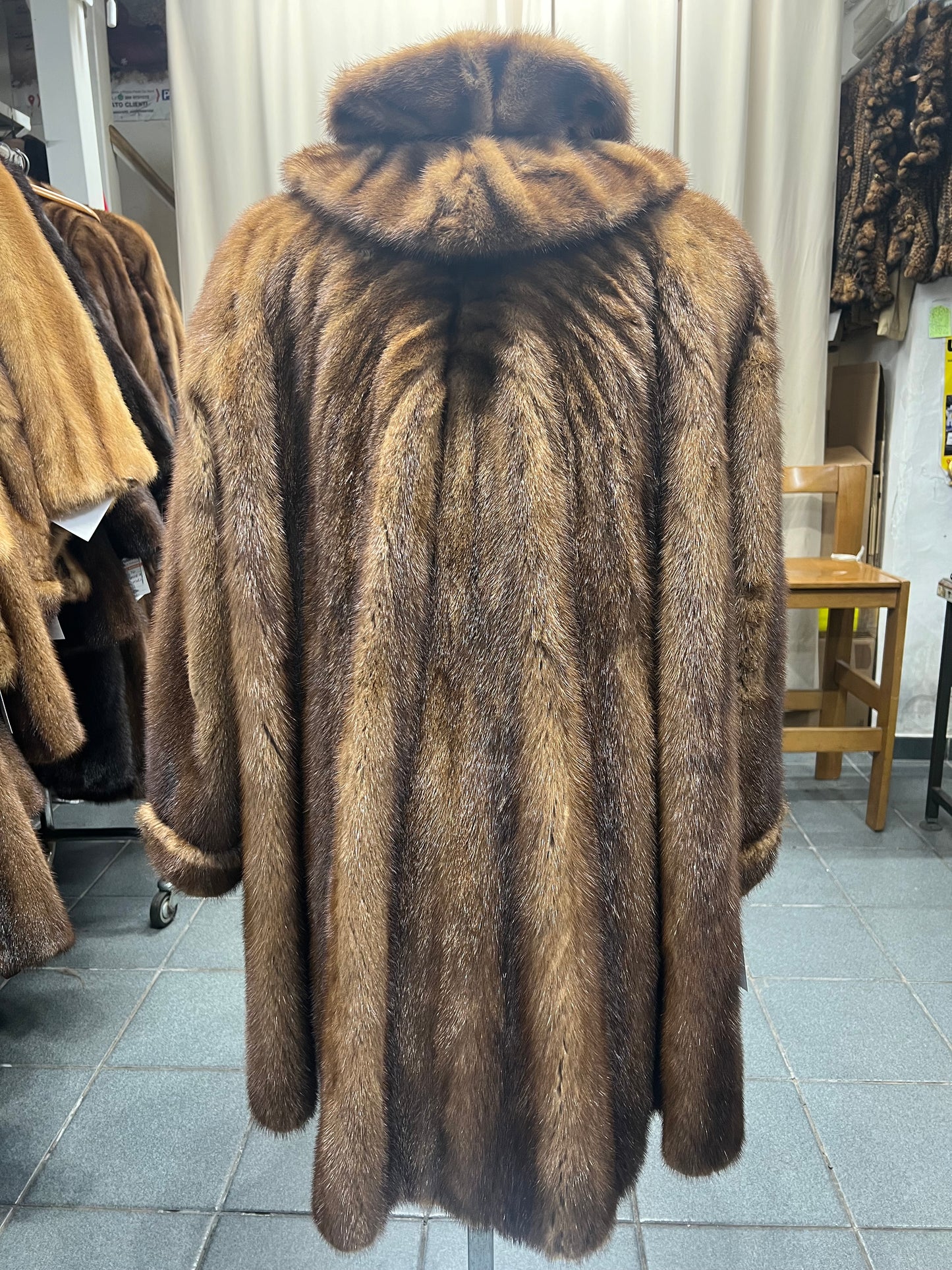 Manteau en fourrure de vison