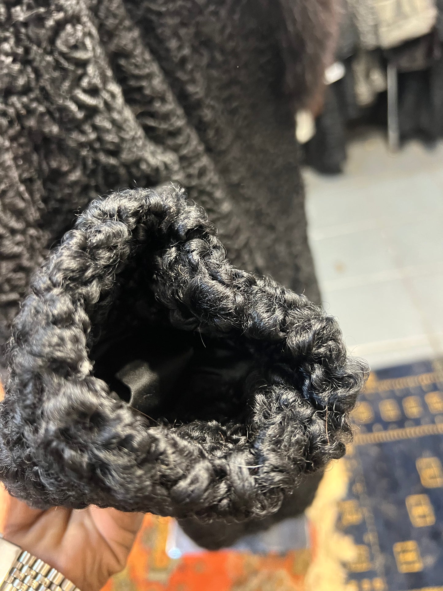 Manteau Persan col du renard