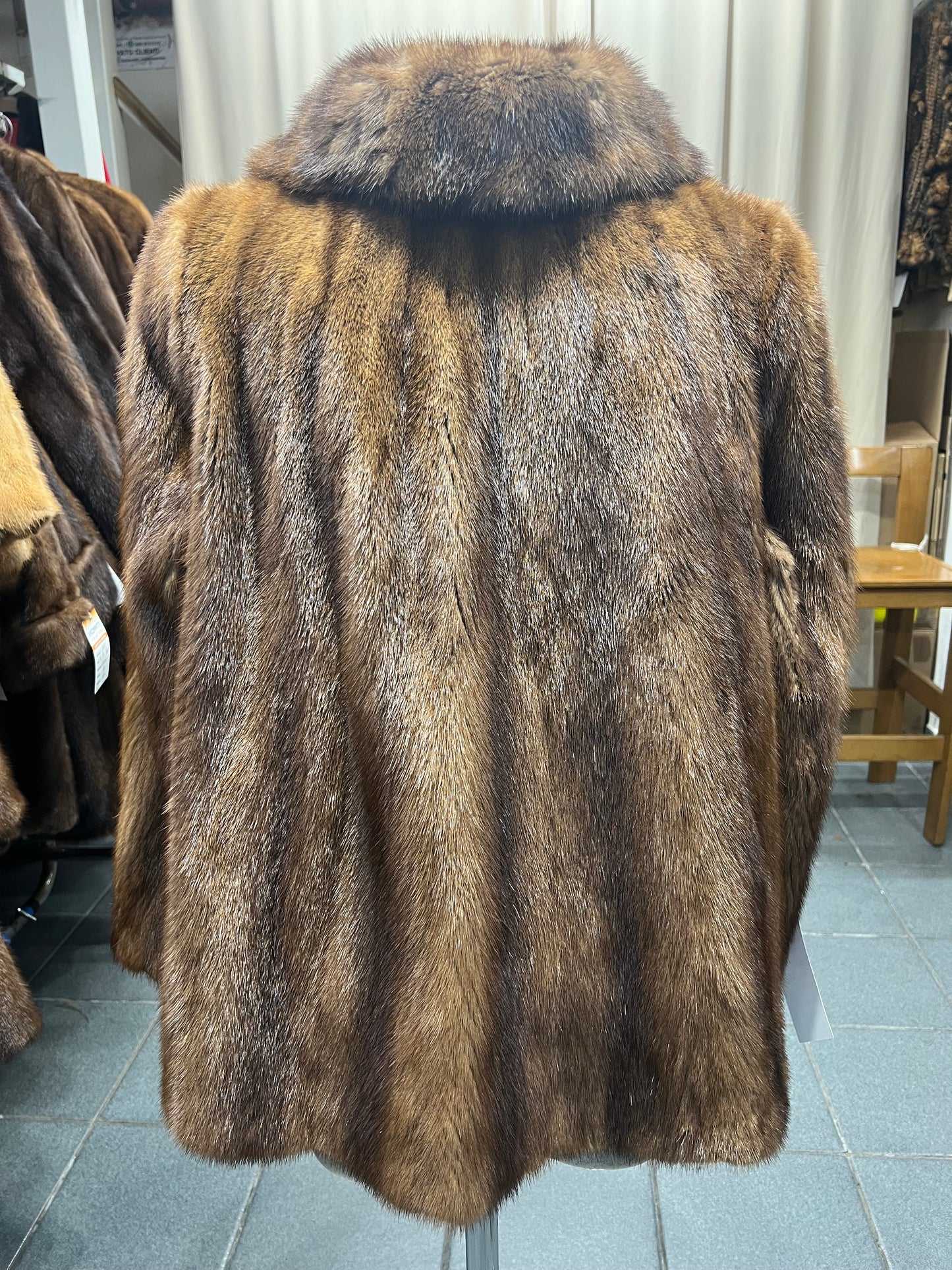 Manteau en fourrure de vison